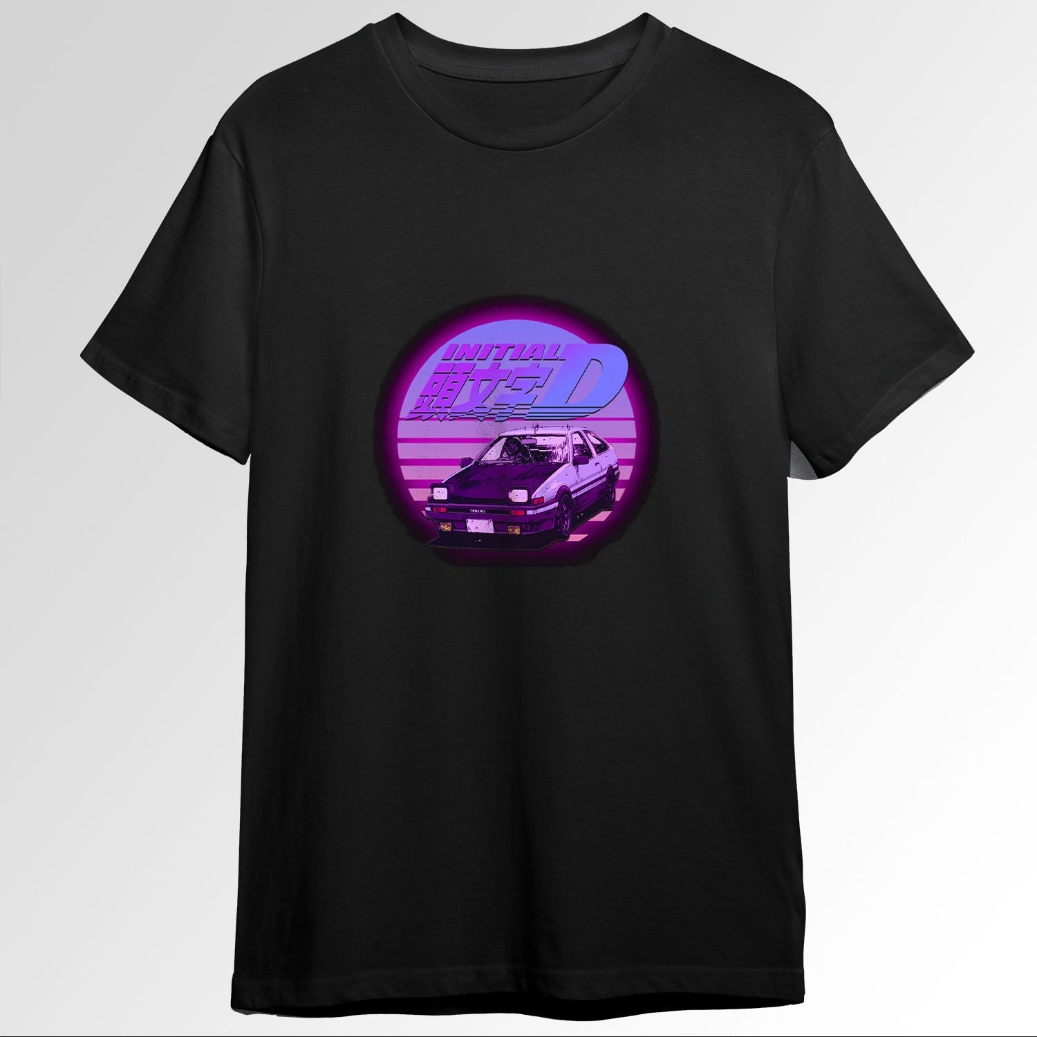 Initial D AE86 RETRO SYNTHWAVE 67373122
