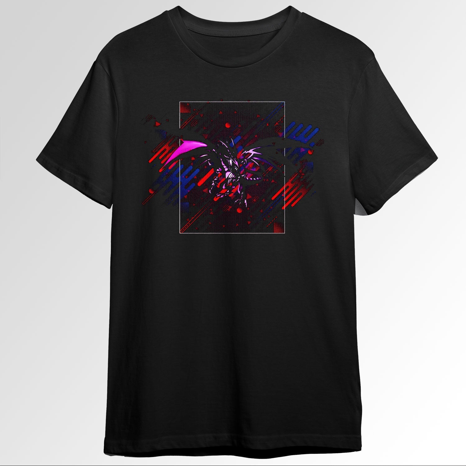 Red Eyes Black Dragon Modern Graphic Design 116417879