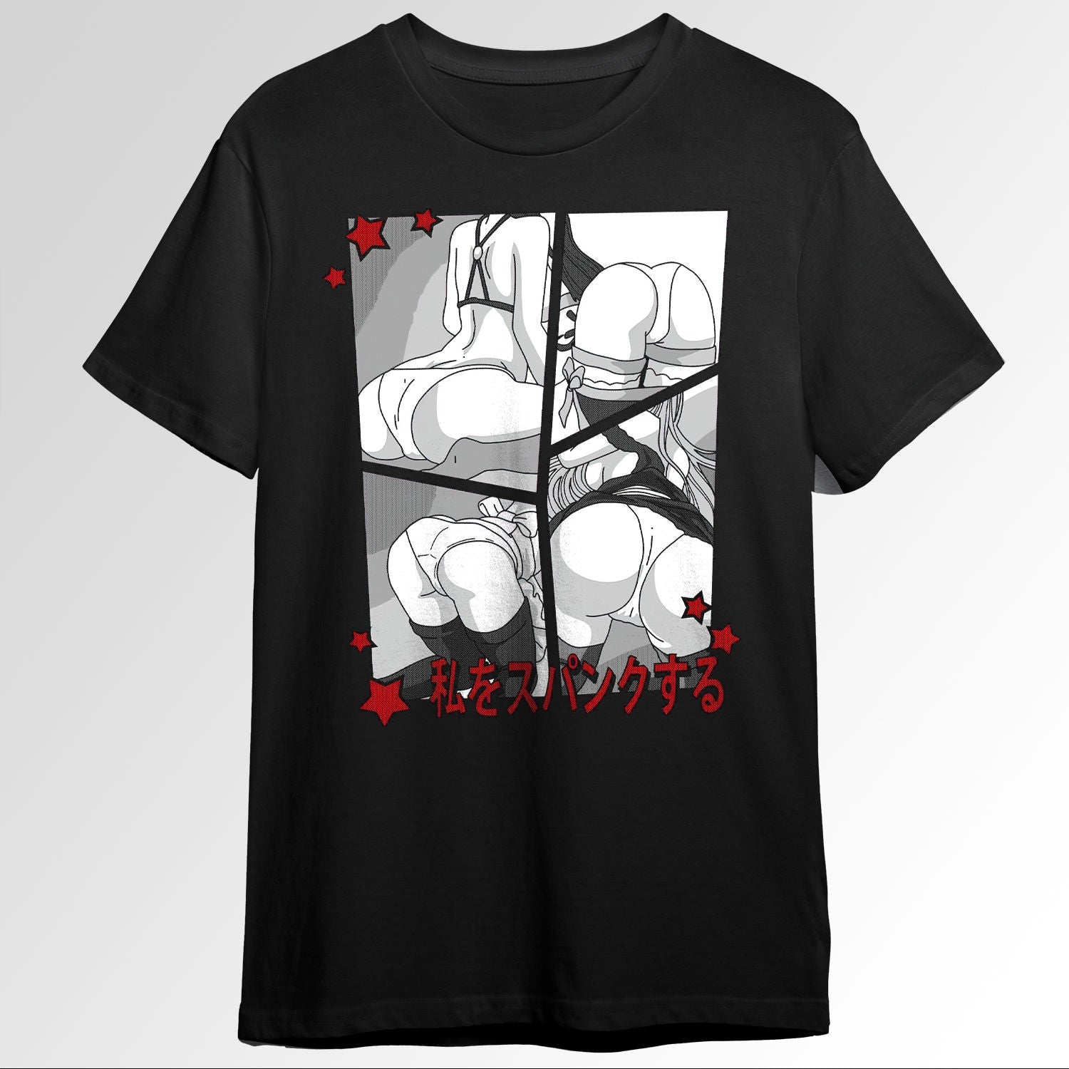 Ahegao T Shirt Anime Waifu Hentai Shirts Mena Ani1005