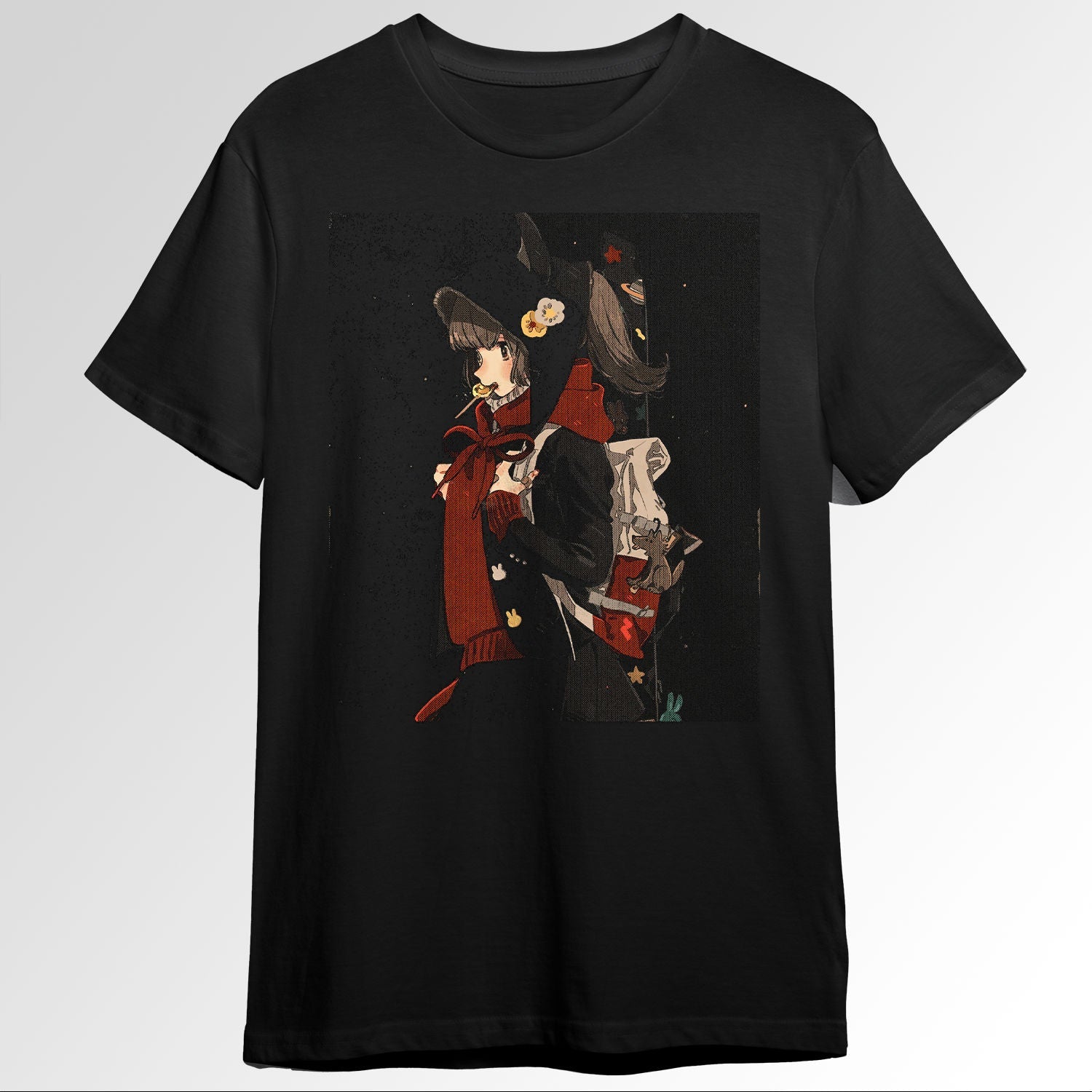 Anime Girl Wolf Ears Waifu Kawaii Aesthetic se Ot1348