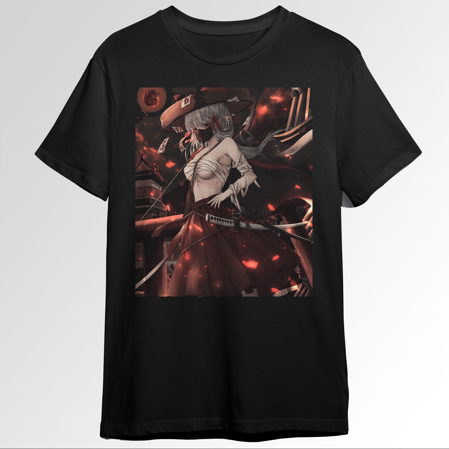 Anime Lewd Japanese Aesthetic Samurai Girl Eaifu 1789