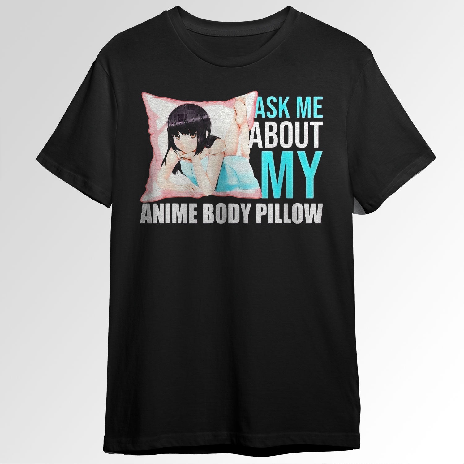 Ask Anime Body Pillow Funny Waifu Japan Otak Fan 0266