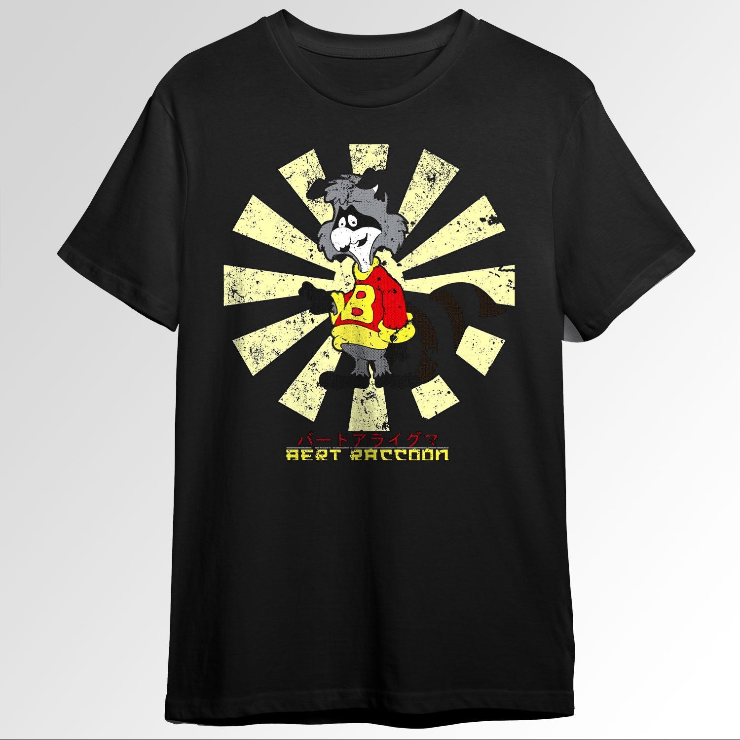 Bert Raccoon Retro Japanese 38995317
