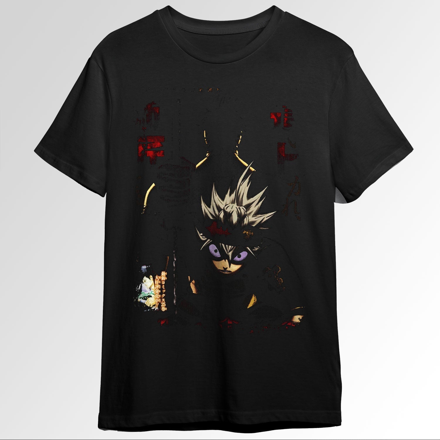 Black Clover Burakku Kuroba Grunge Border An103331231