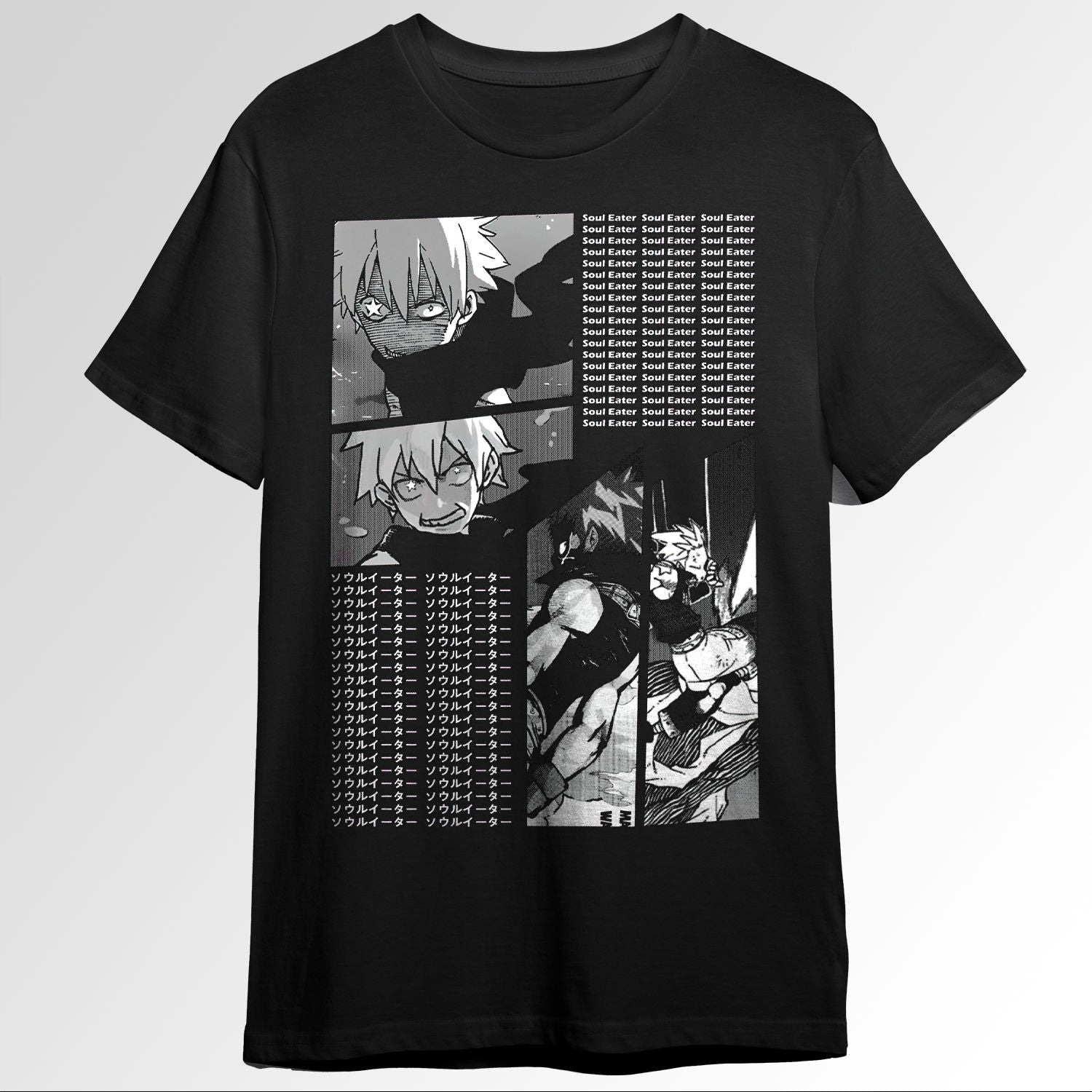 Black Star Soul Eater Soru Ita Manga Panel A100297908