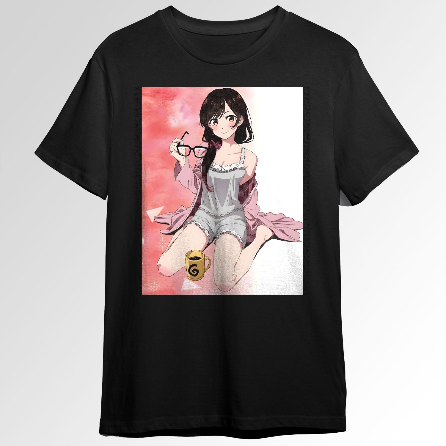 Chizuru sexy hentai anime glasses Poster 119372126