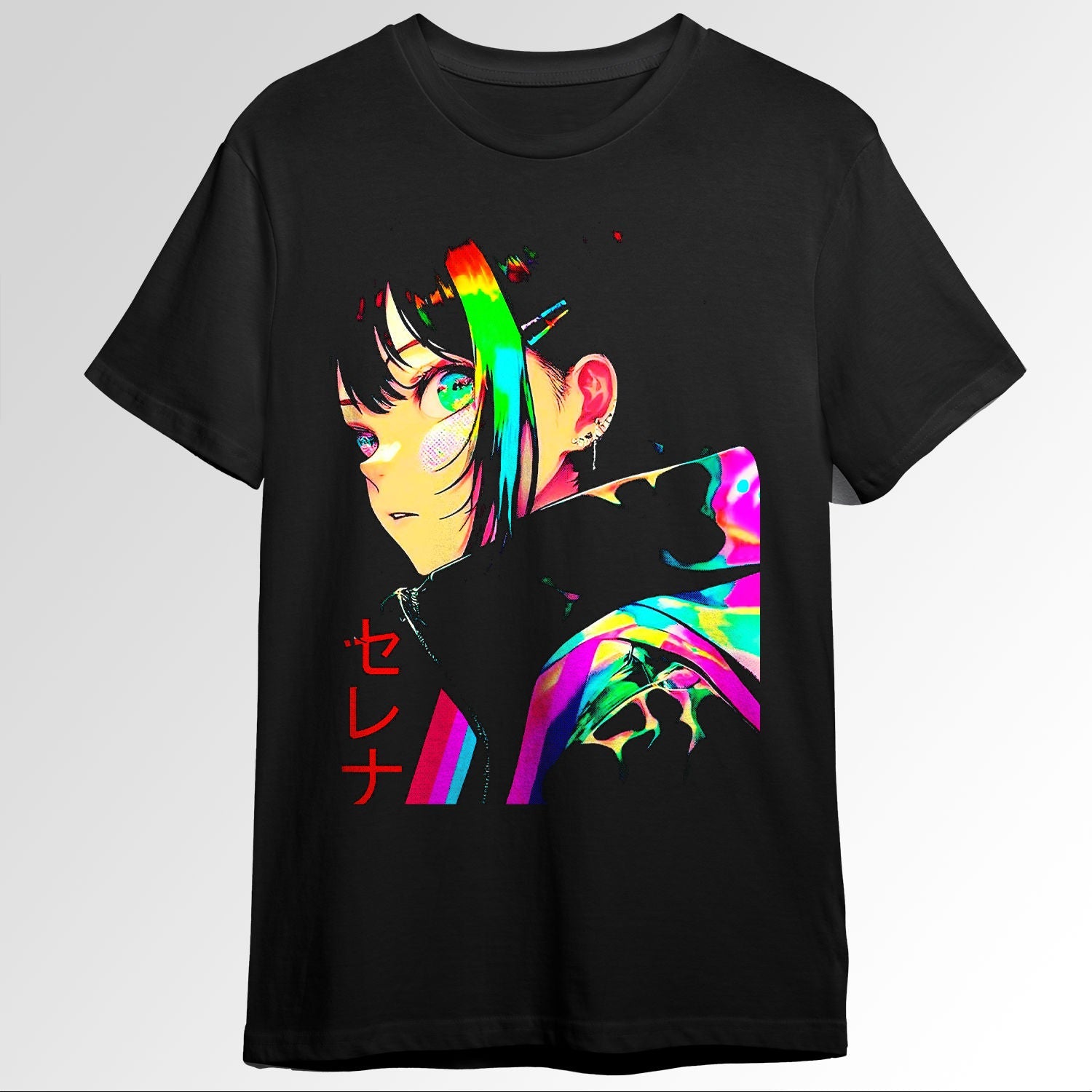 Cool Girl Vaporwave Urban Colorful Japanese 141438532