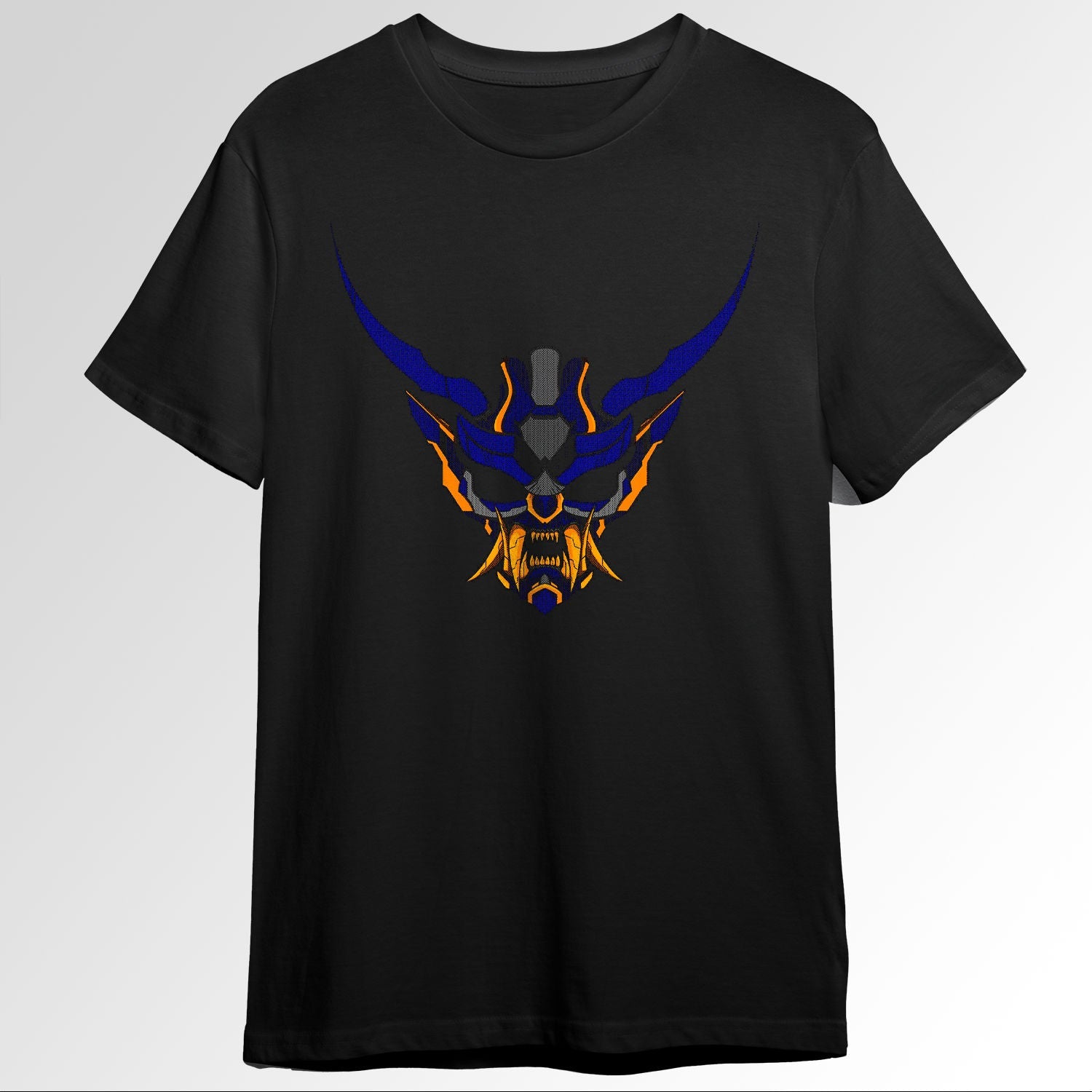 Cyber Japanese Demon Blue Orange 60132828