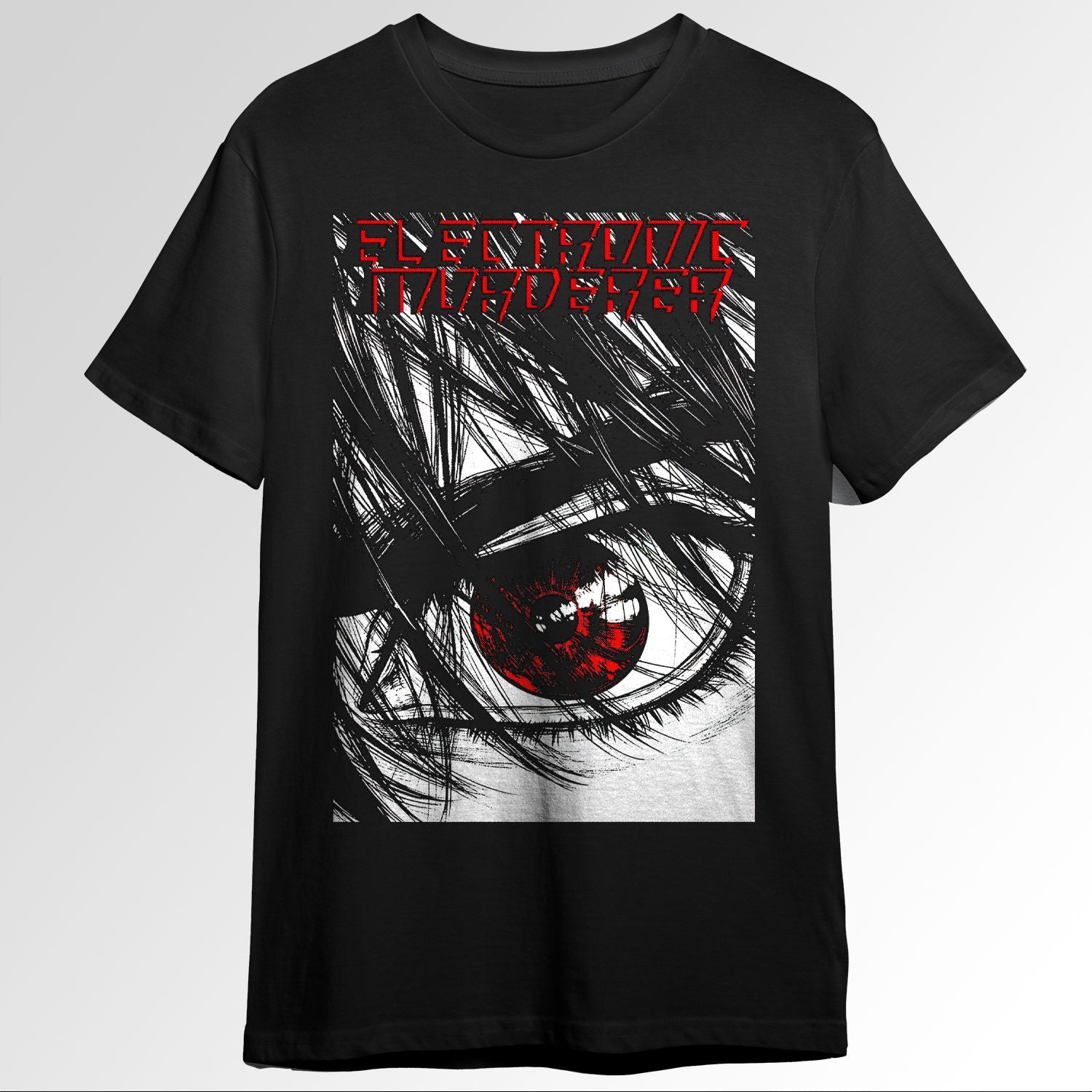 Cyberpunk Vaporwave Red Eye Japanese Urban S138272220