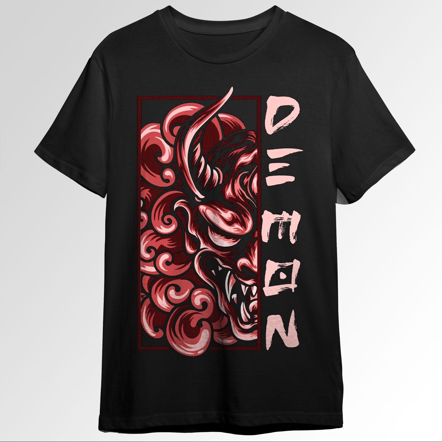 Demon Face Japanese Culture Art 96562694