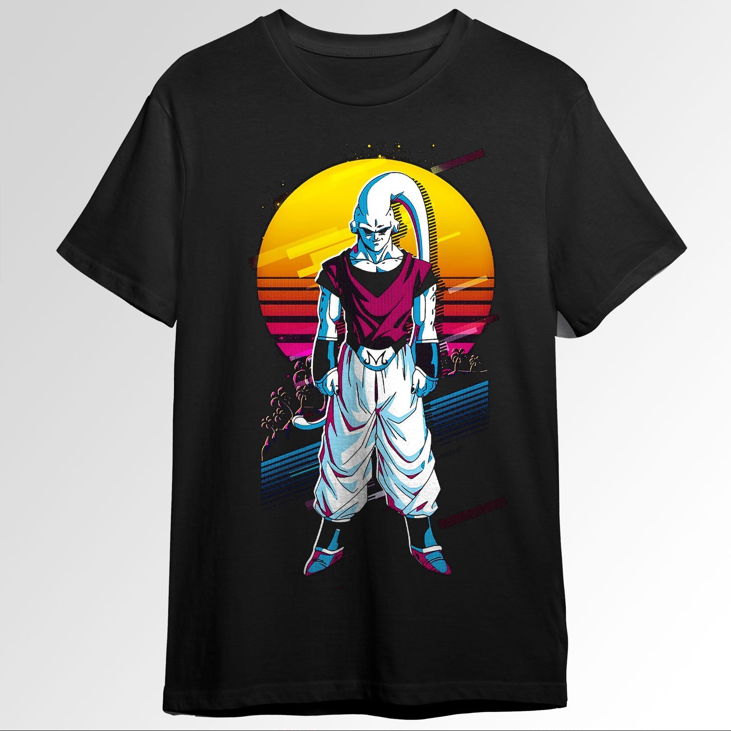 Dragon ball majin buu 80s retro 77092506