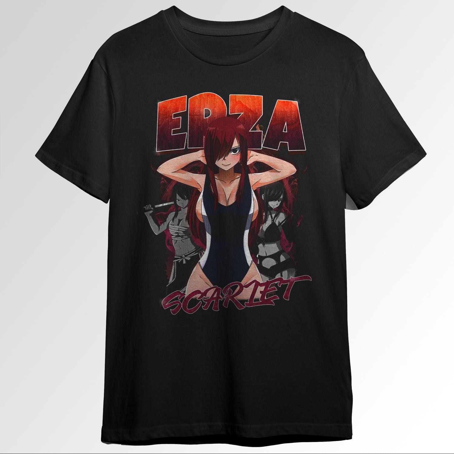 Fairy Tail Erza Vintage Bootleg Design 143539768