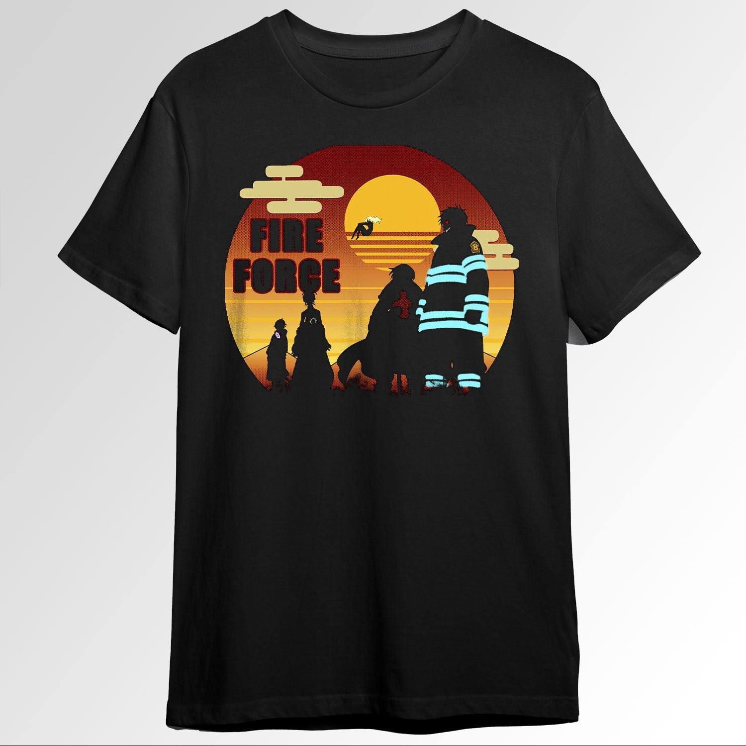 Fire Force Japanese Pillar Sunset 83191572