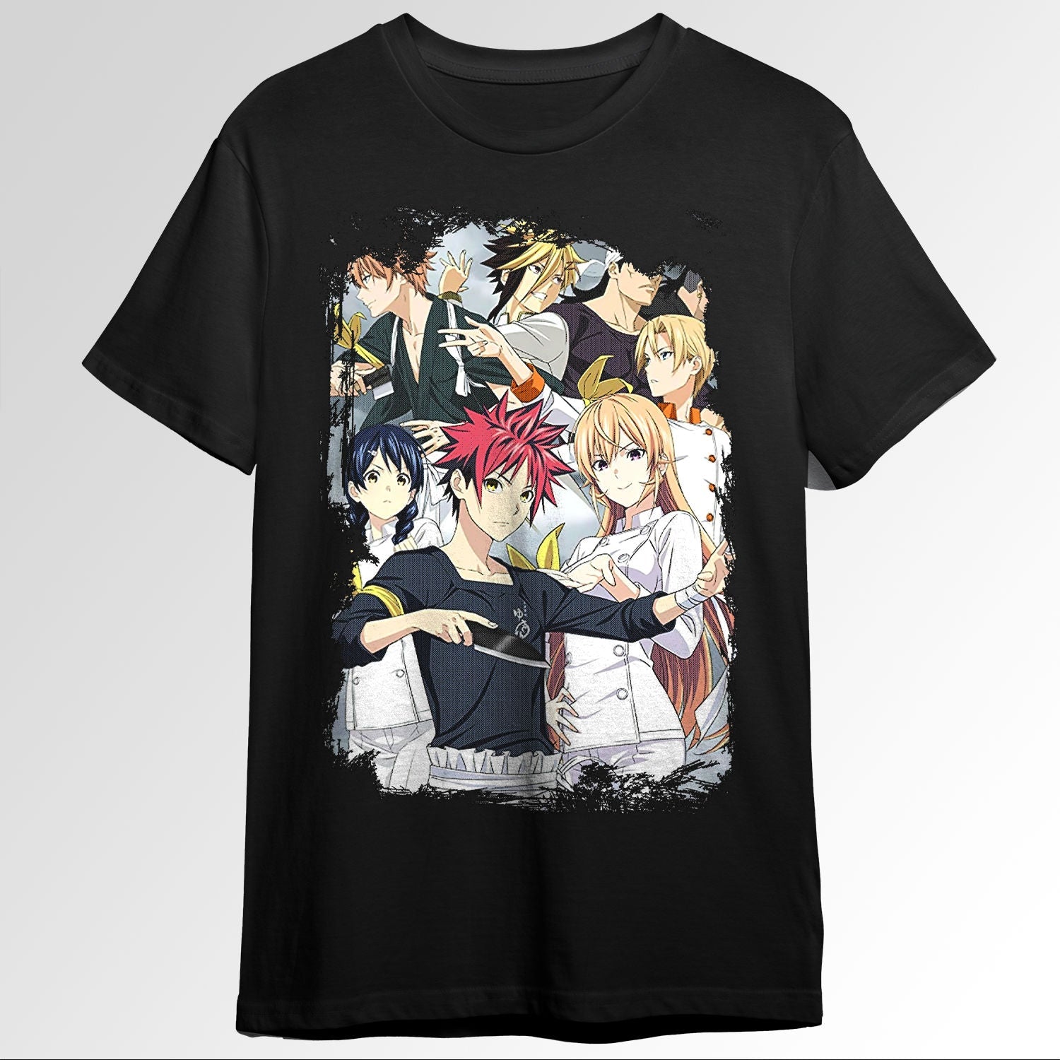 Food Wars Shokugeki no Soma Grunge Border An103425879