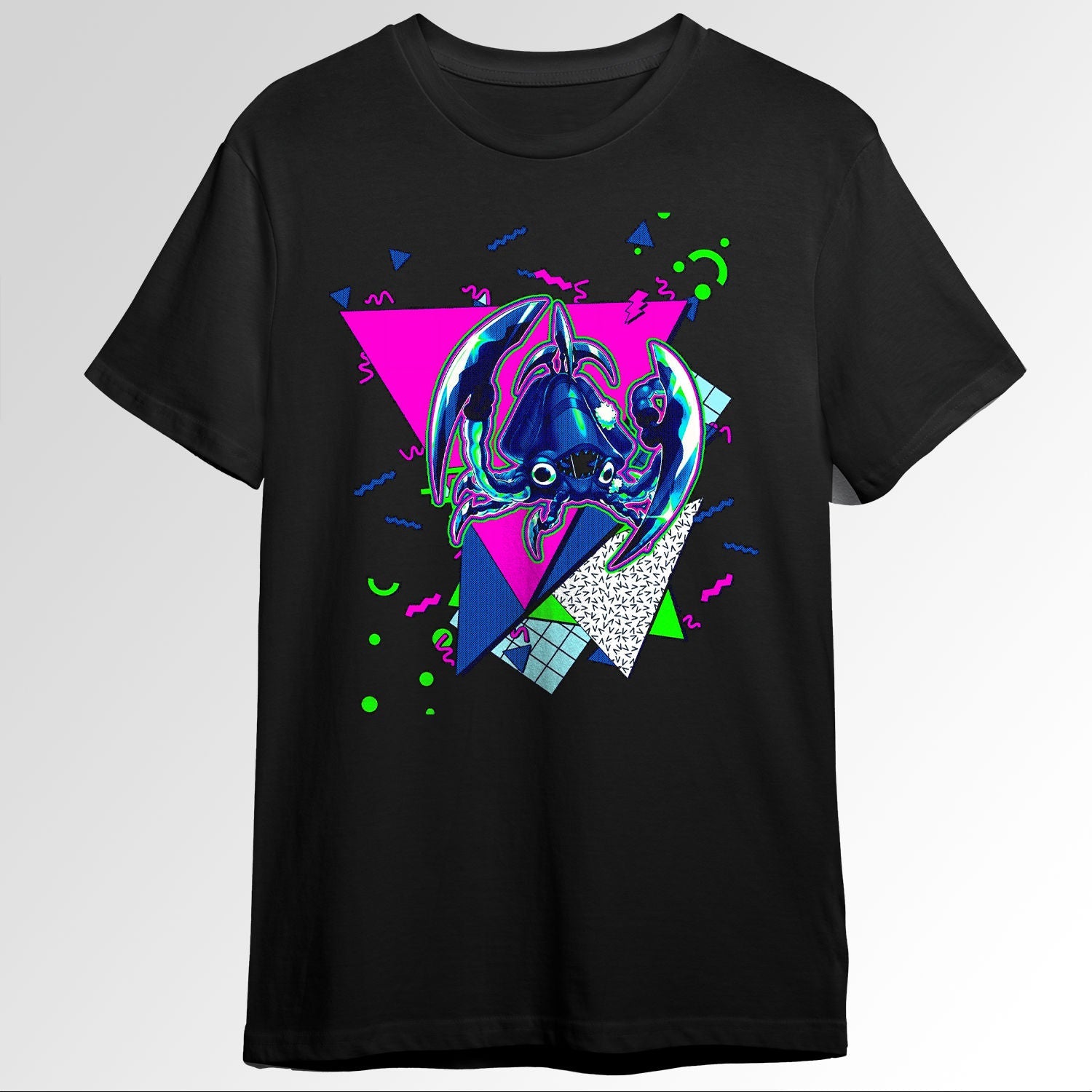 Frightfur Kraken 90s graphic design 127932935