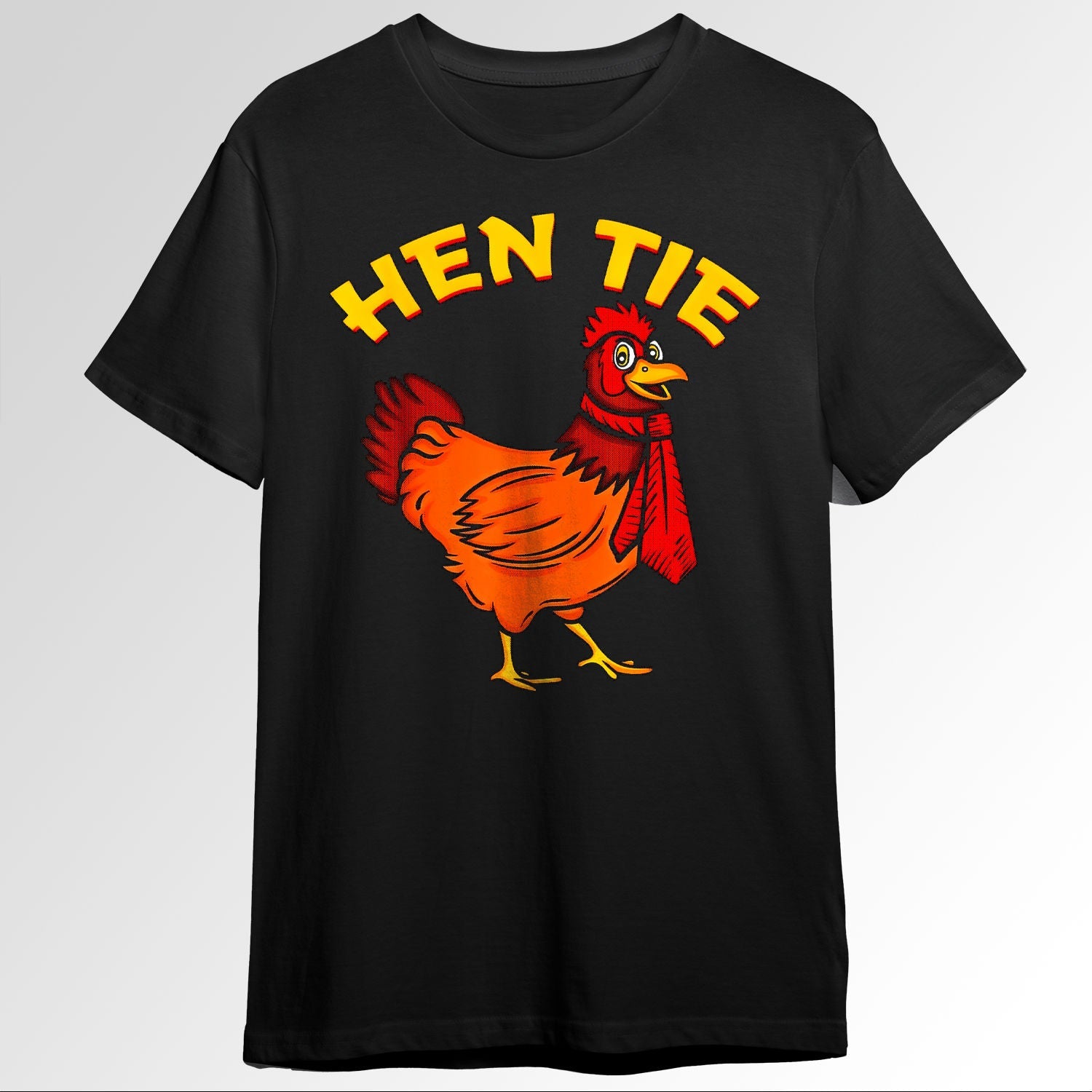 Funny Hen Tie Gift For Men Women Chicken Japnime 0269