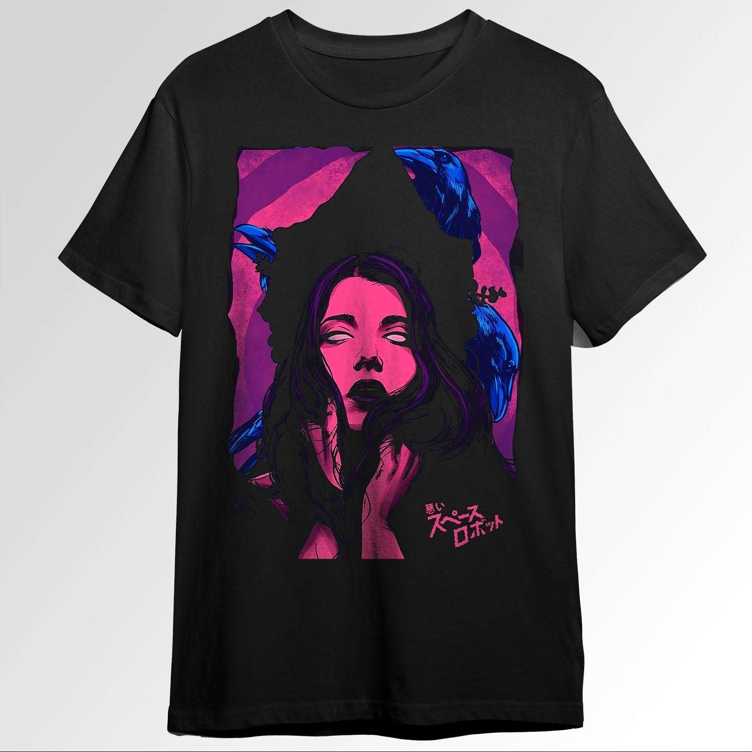 Goth Style Girl Vaporwave Urban Fashion 144078926