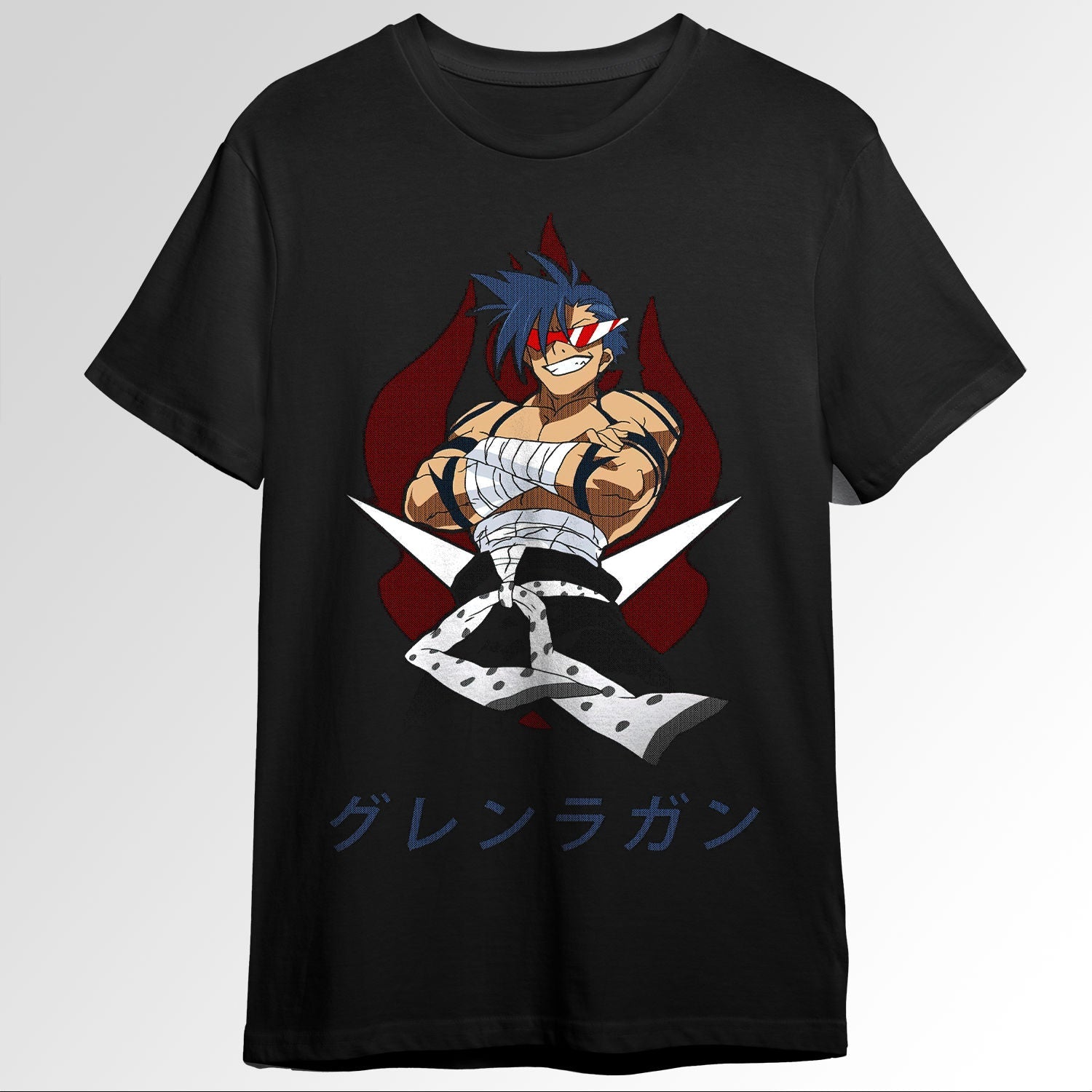 Gurren Lagann Kamina Leader Of Team Gurren 93257019