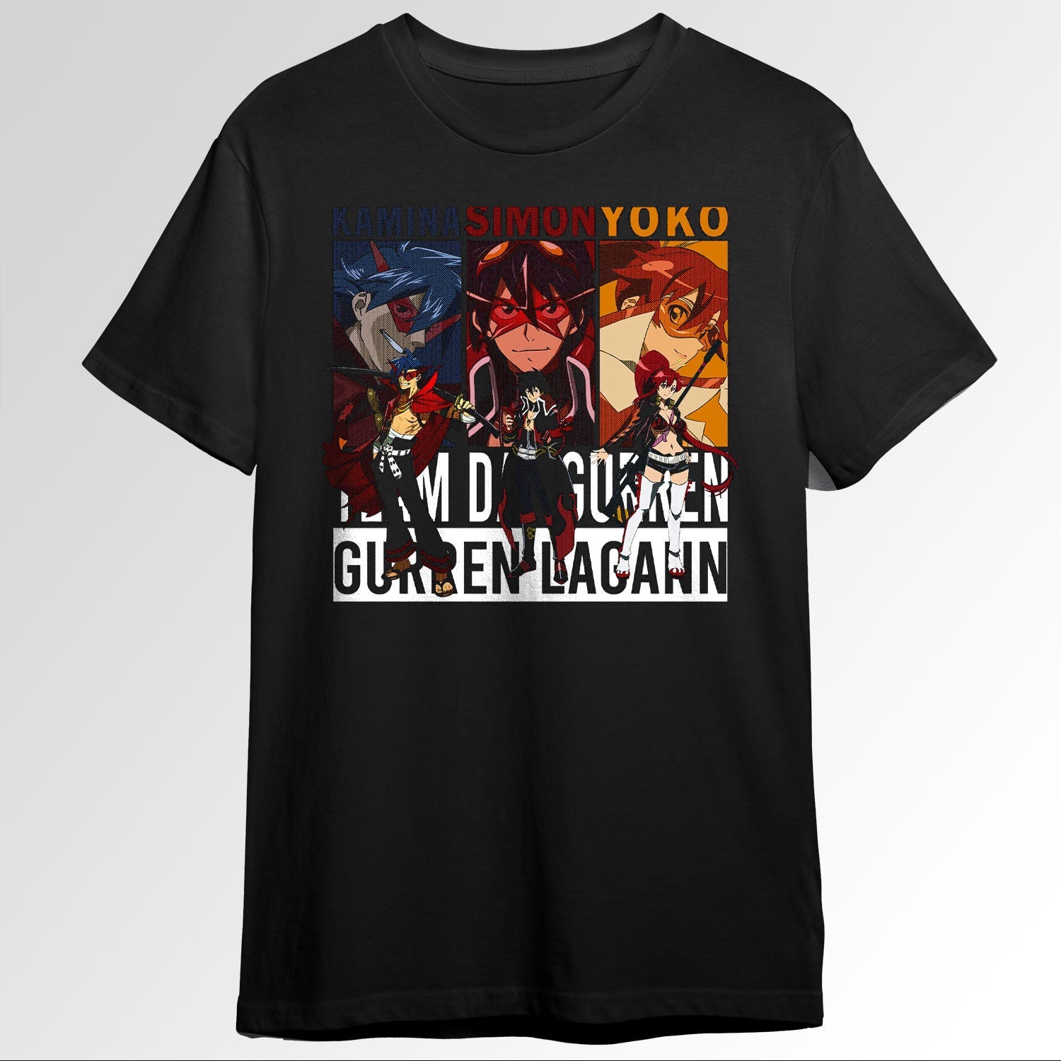 Gurren Lagann Simon Yoko Littner Kamina Char 93259131