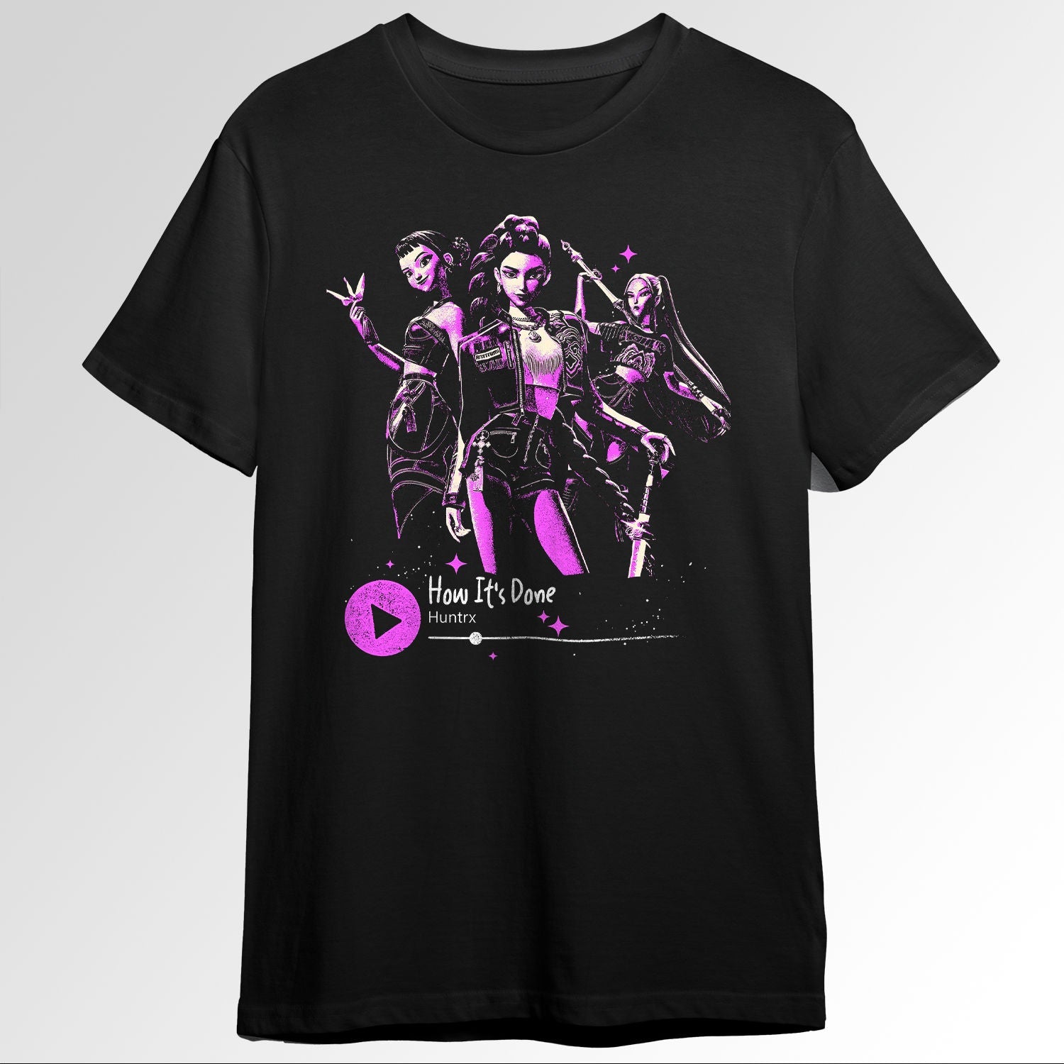 HUNTRX HUNTRIX Kpop Demon Hunter Girl Group Rumi Zoey Jinu KDPh Dark Idol Aesthetic Design 172213885