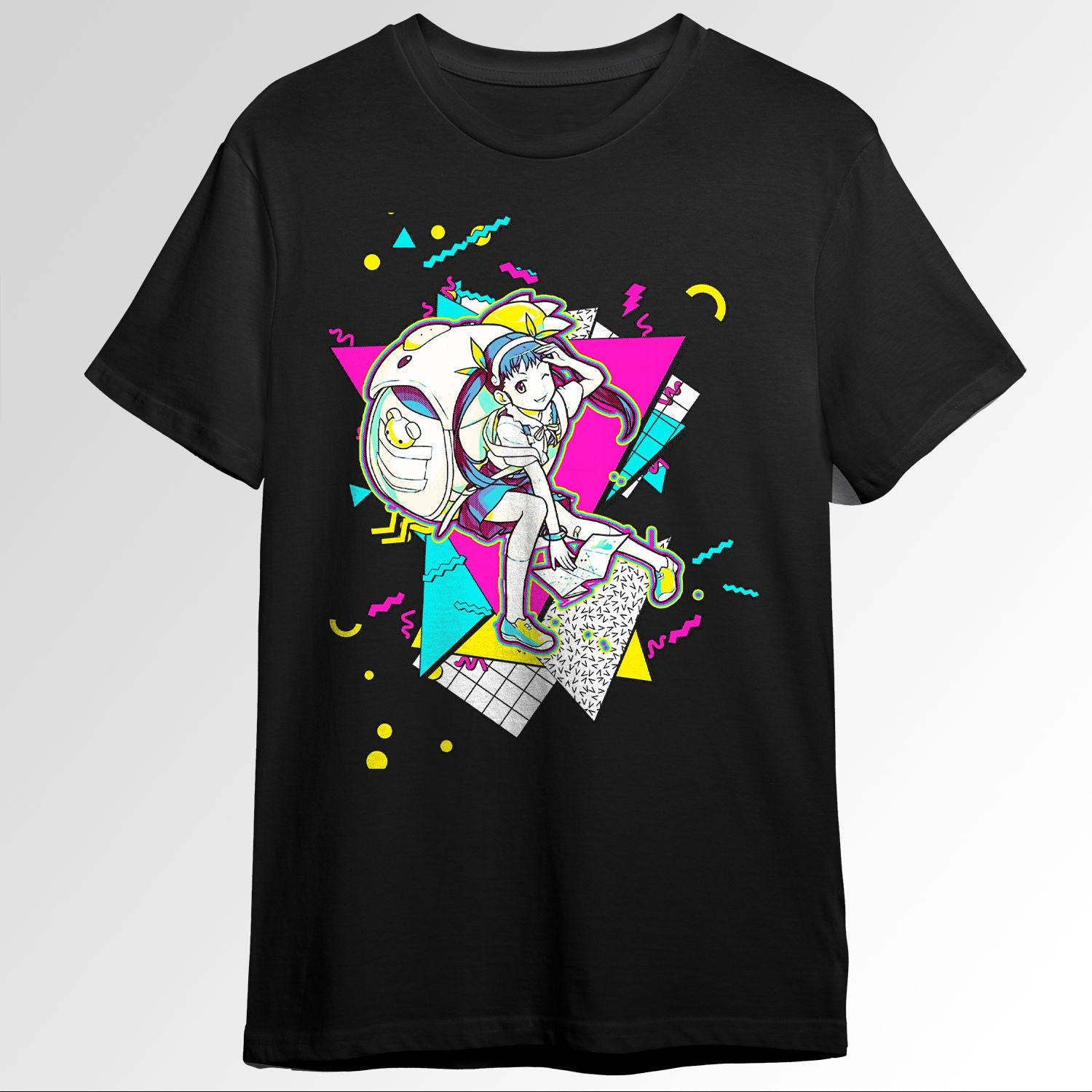 Hachikuji Bakemonogatari 90s graphic design 118370942