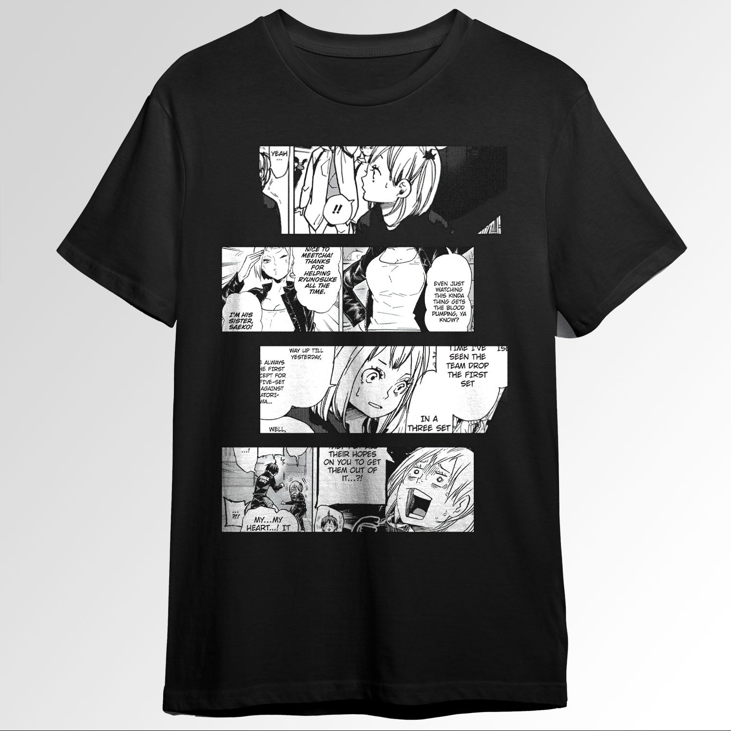 Hitoka Yachi Haikyu Haikyuu Manga Panel Desi104569032
