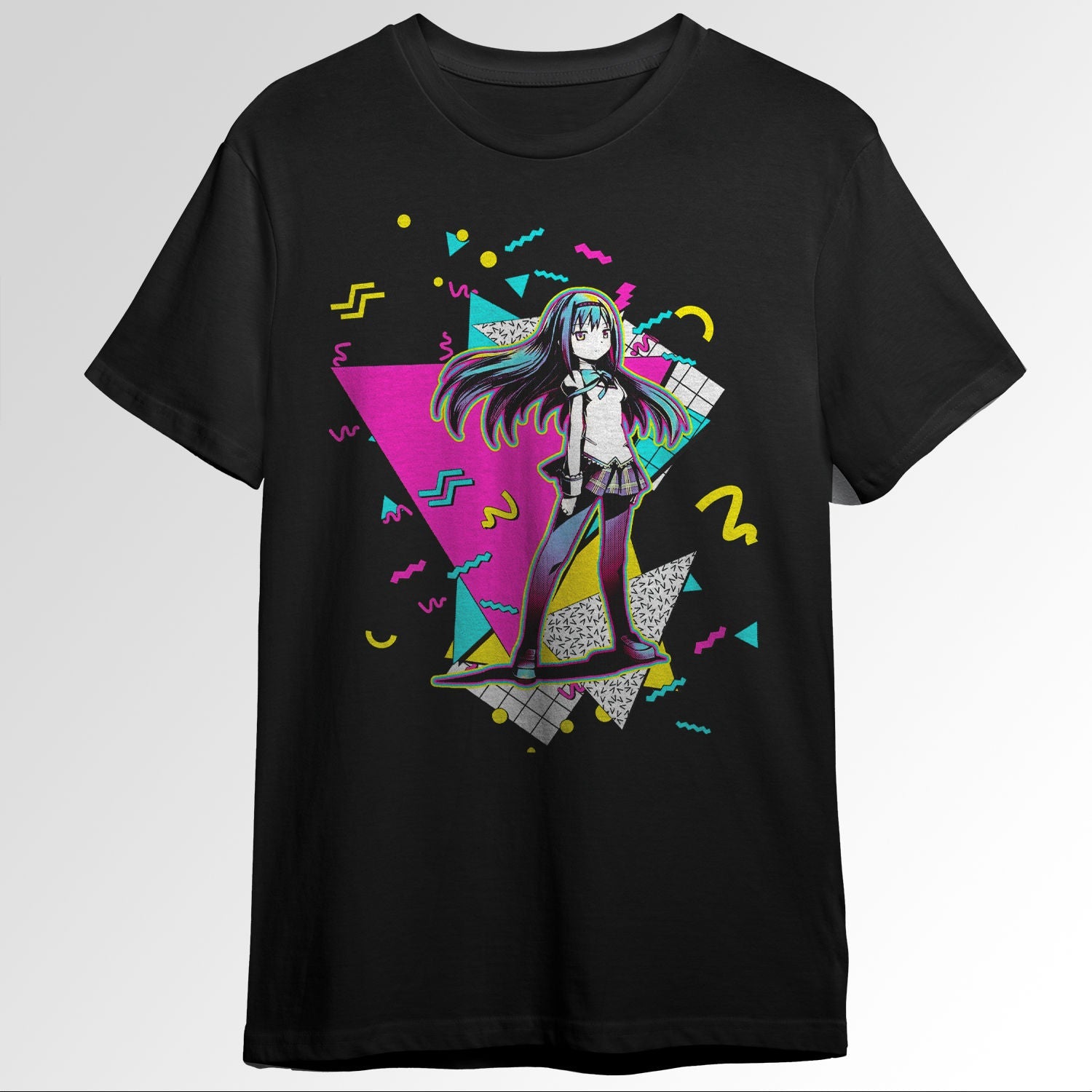Homura Puella Magi Madoka Magica 90s graphic138691994