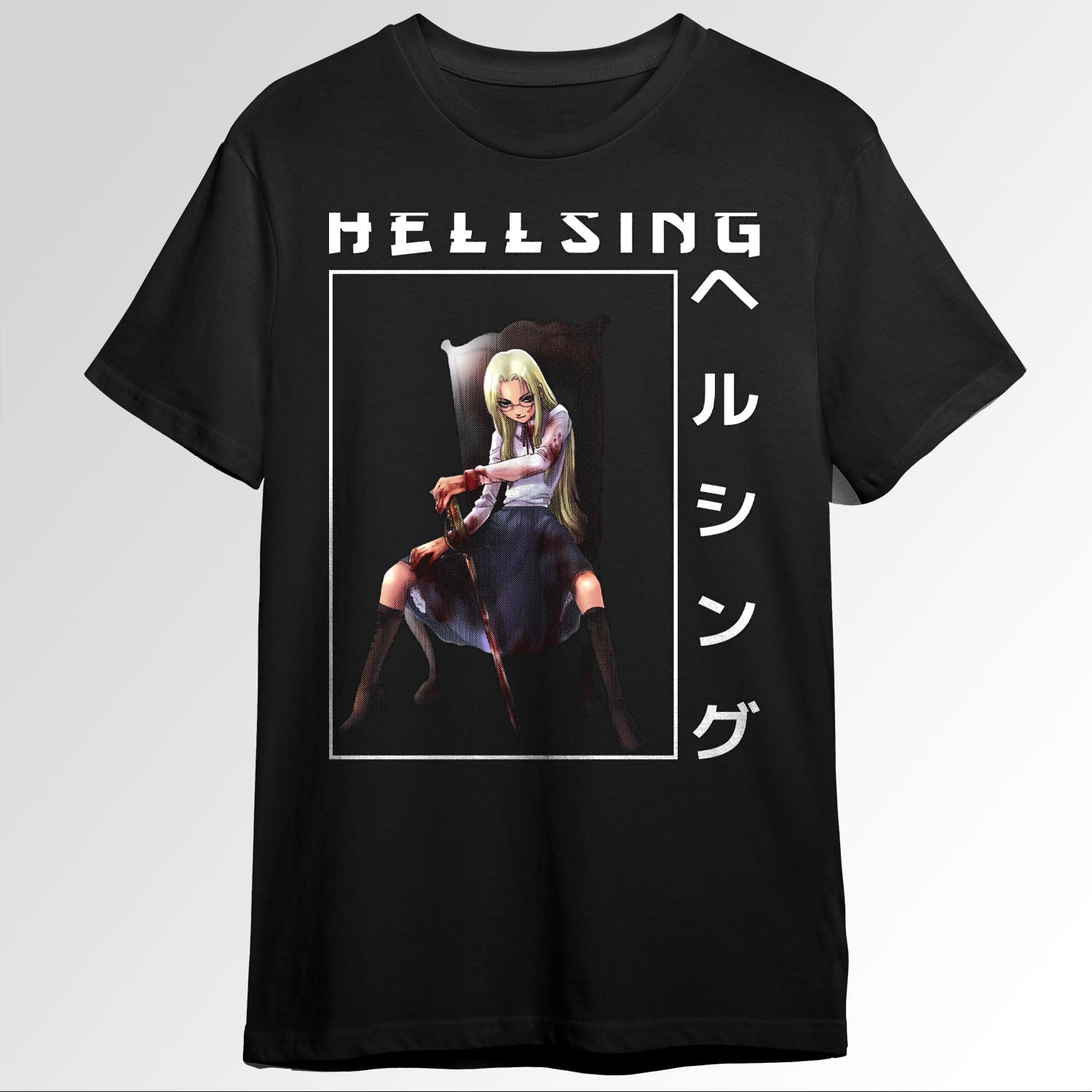 Integra Hellsing Anime Girl Waifu Fanart 133844807