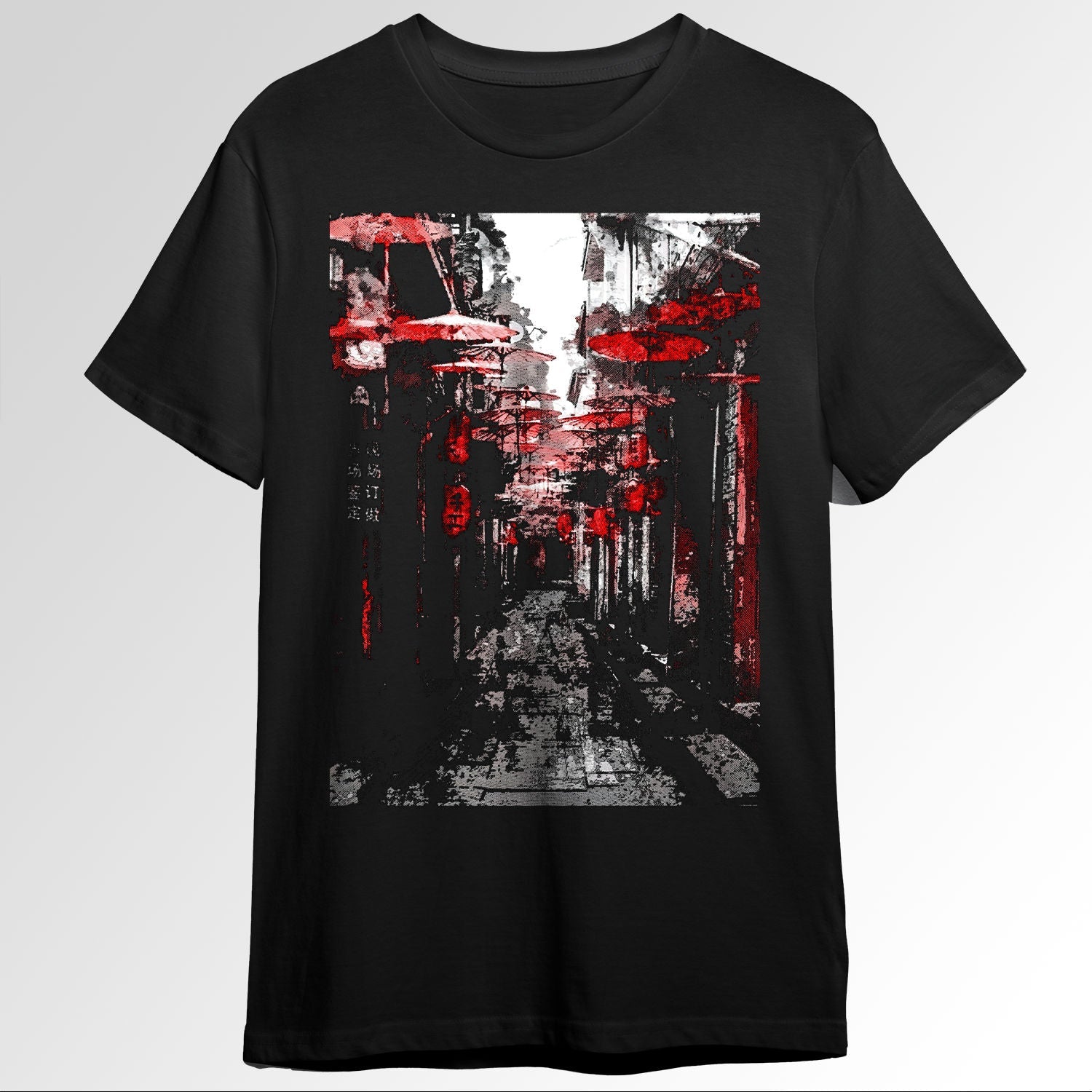 Japan Street red lights 40868963