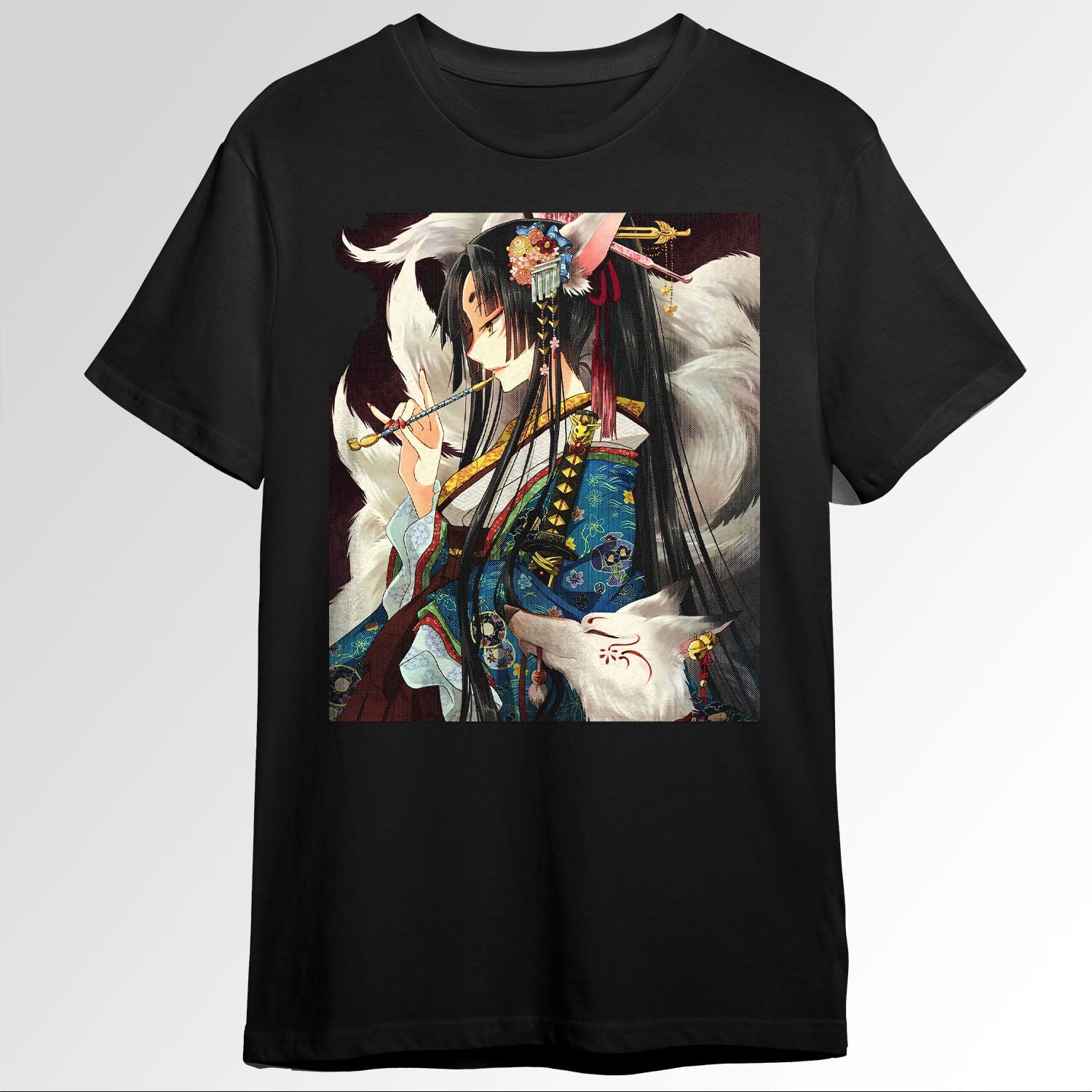 Japanese Aesthetic Anime Girl Nine Tailed Fo 70888408