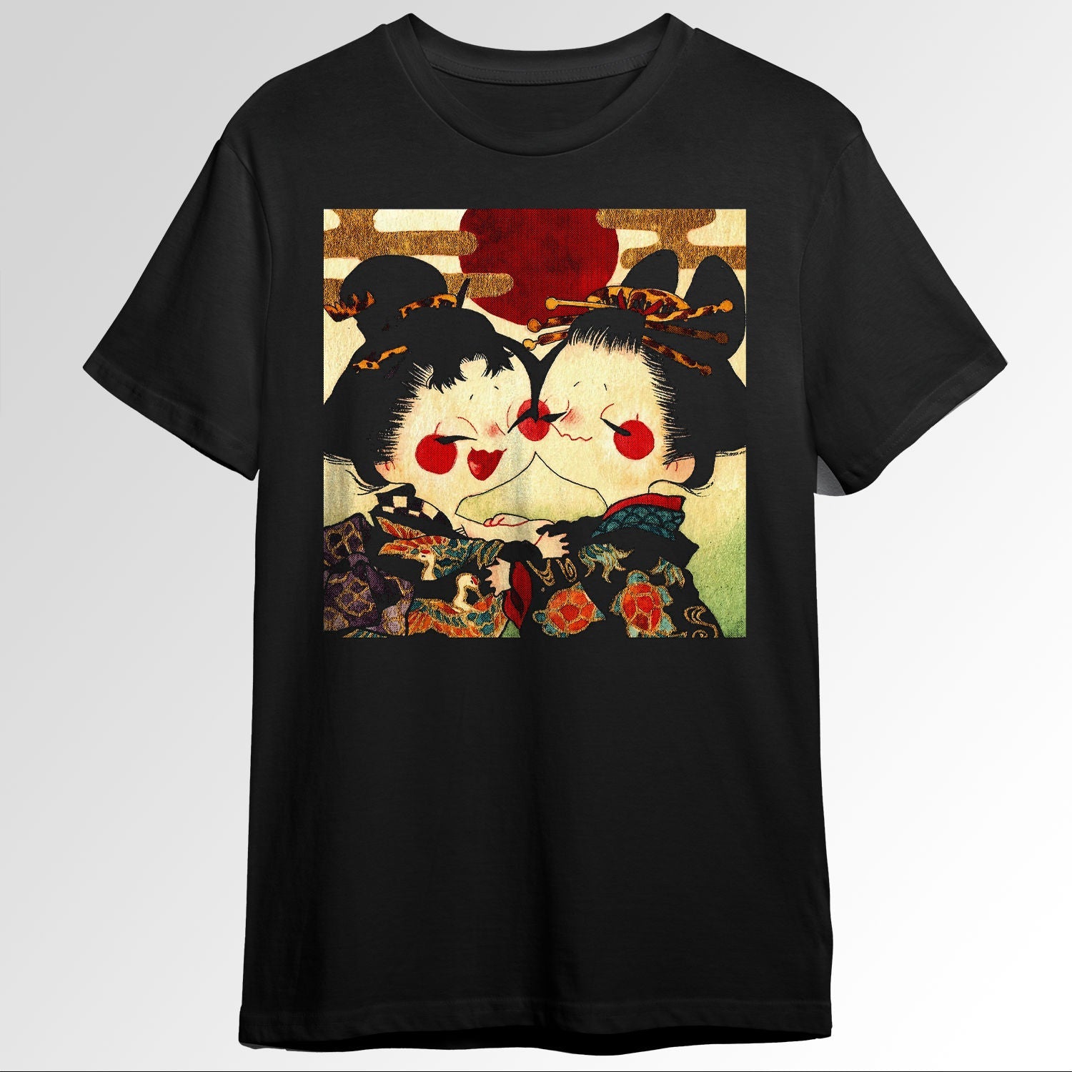 Japanese Aesthetic Anime Yuri Oiran Traditionting0749