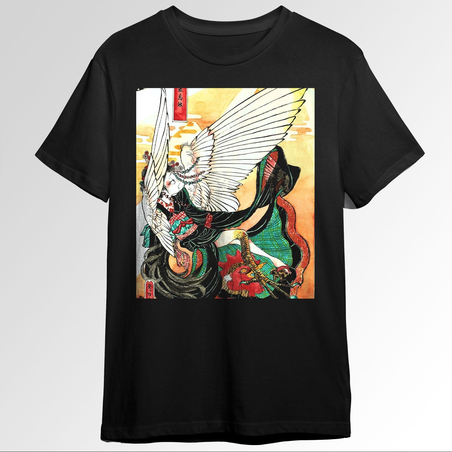 Japanese Aesthetic Girl Traditional Watercolnting0680