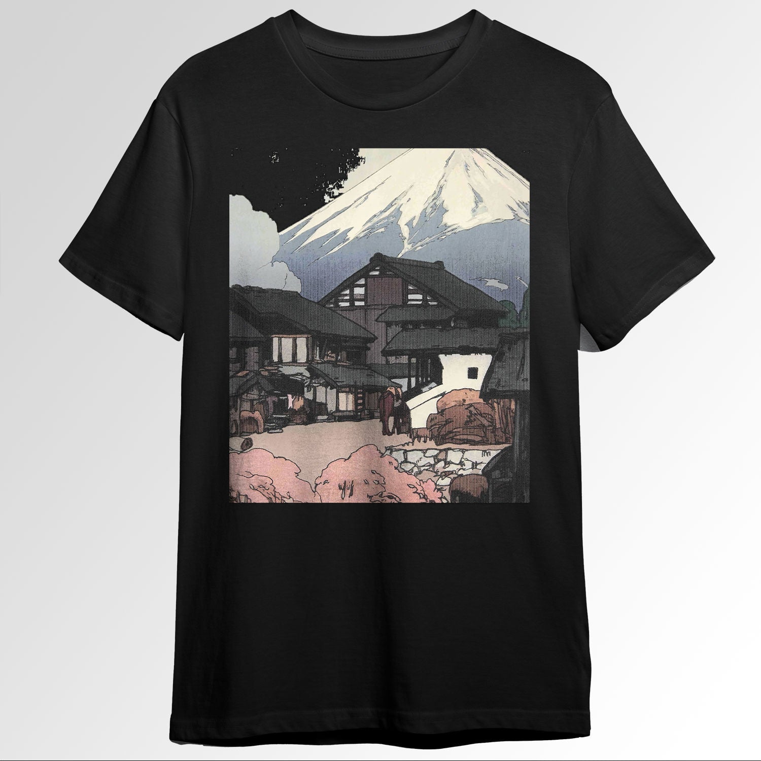Japanese Aesthetic Mount Fuji Japan WoodblocPrint0682