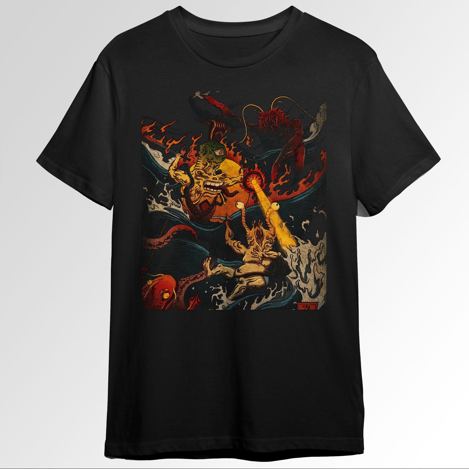 Japanese Aesthetic Surreal Ukiyo e Traditionblock0327