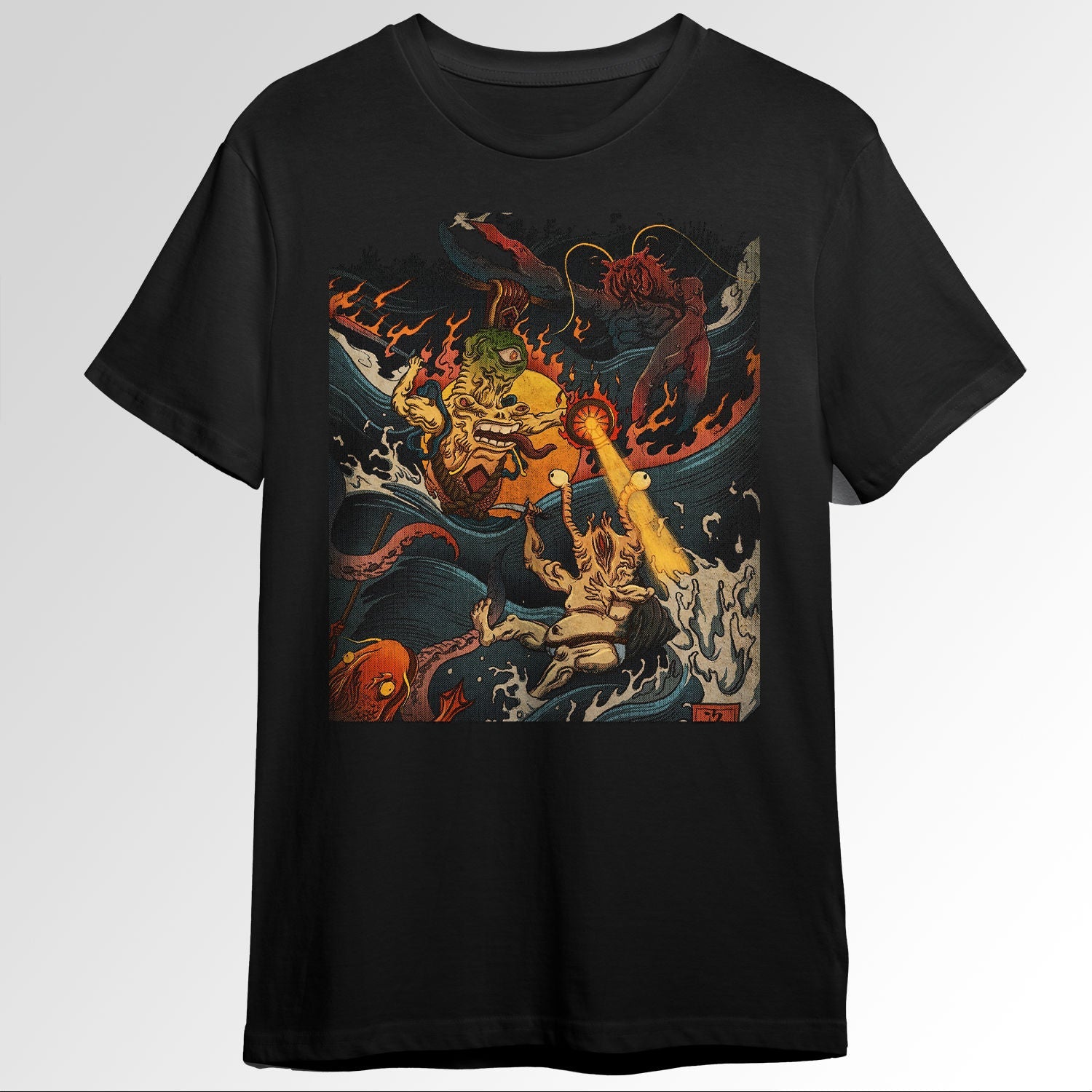 Japanese Aesthetic Surreal Ukiyo e Traditiondbloc1850