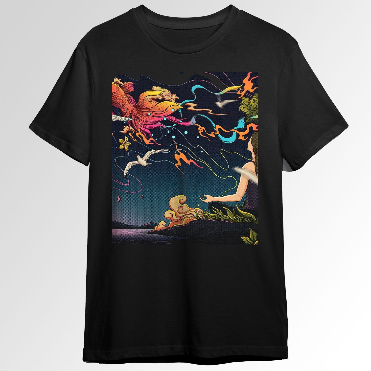 Japanese Aesthetic Ukiyo e Traditional Woodbrt Sc1853
