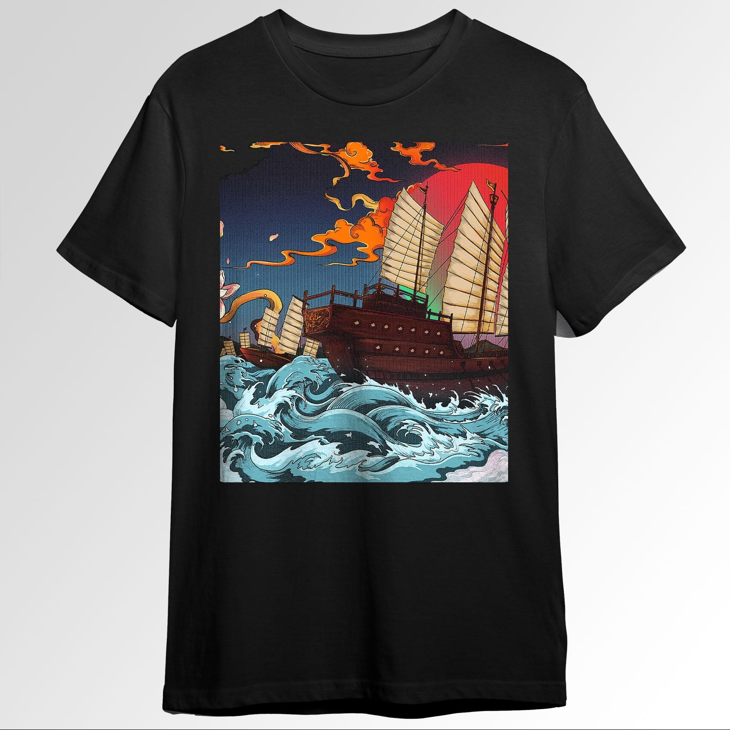 Japanese Aesthetic Ukiyo e Traditional Woodbrt Sc1855