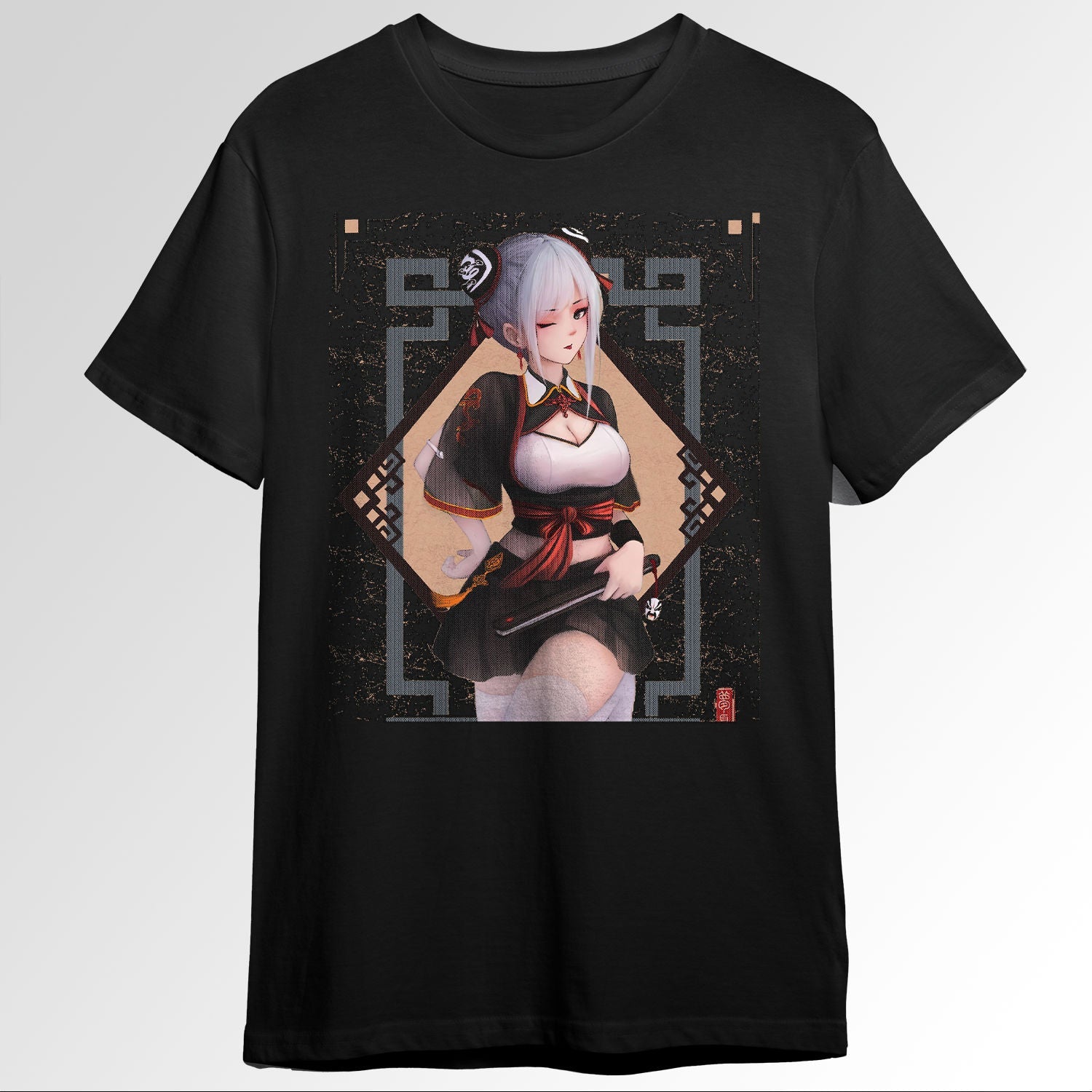 Japanese Anime Girl Ecchi Lewd Waifu Aesthetaii O1662