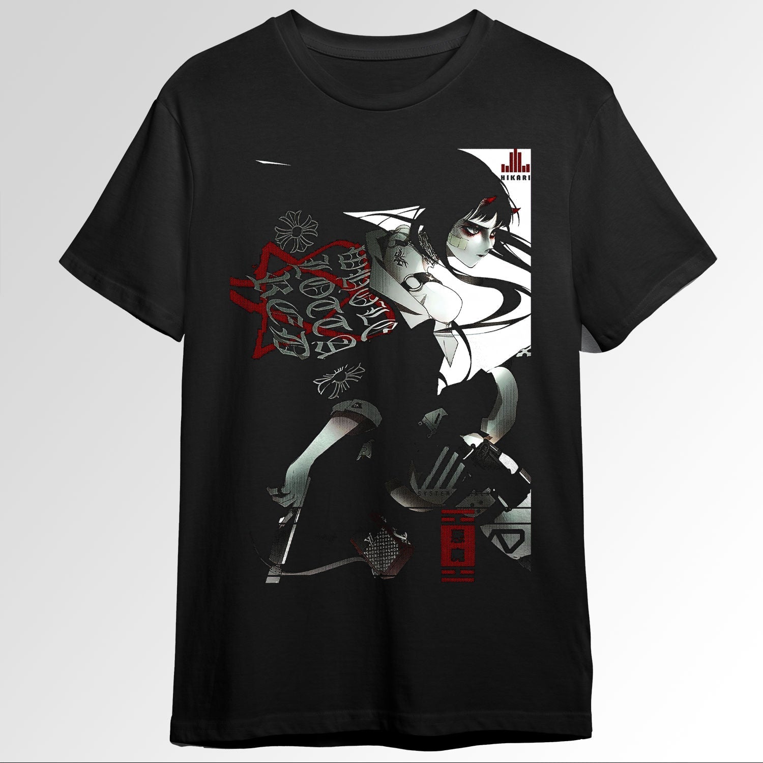 Japanese Cyberpunk Samurai Evil Girl Vaporwan Sty0452
