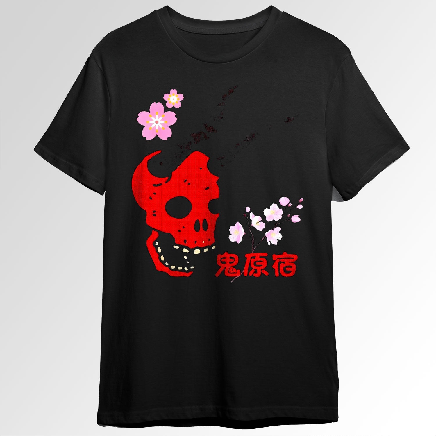 Japanese Demon Art face Skull Devil Oni Haraime 70296
