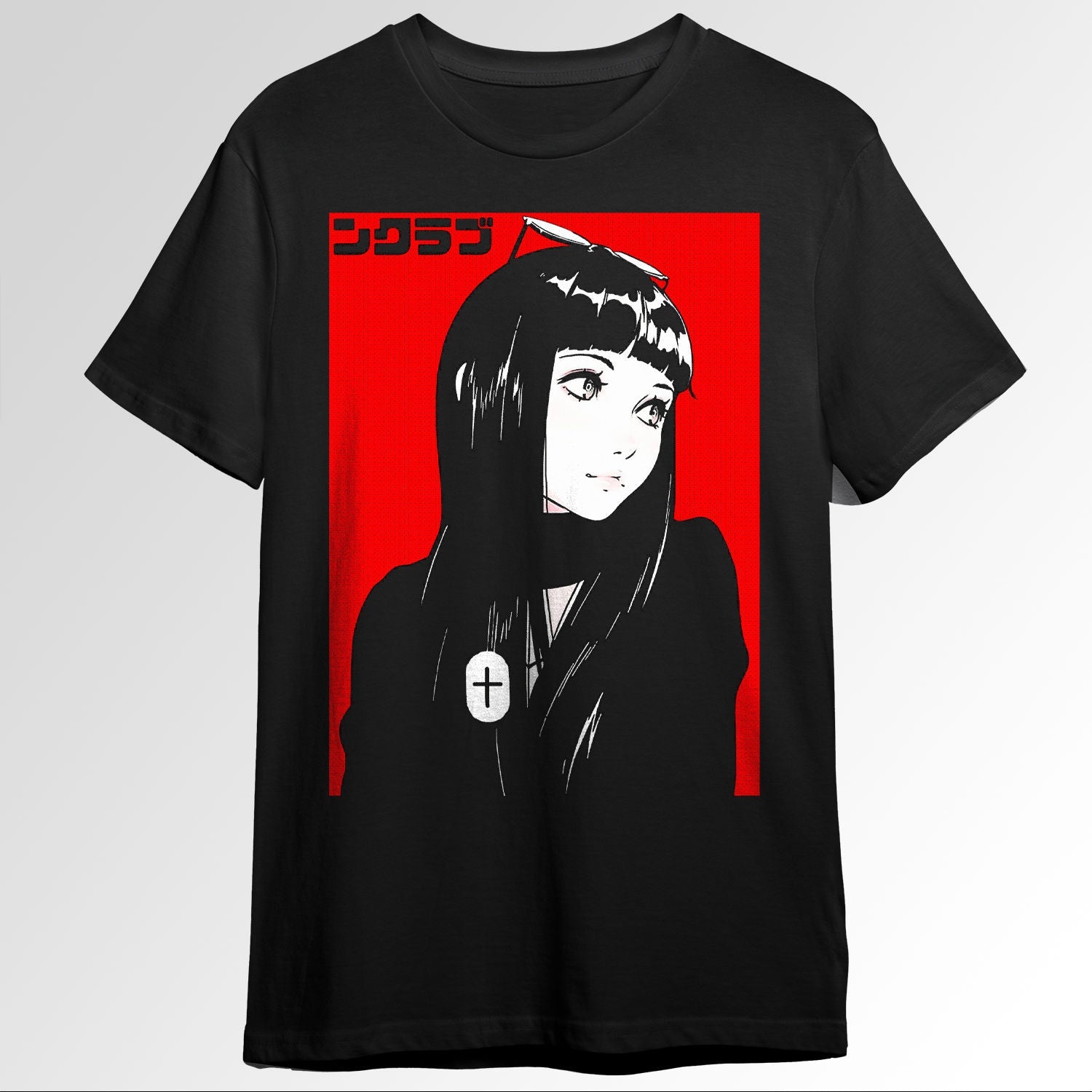 Japanese Fashion Cool Girl Urban Vaporwave S139270471