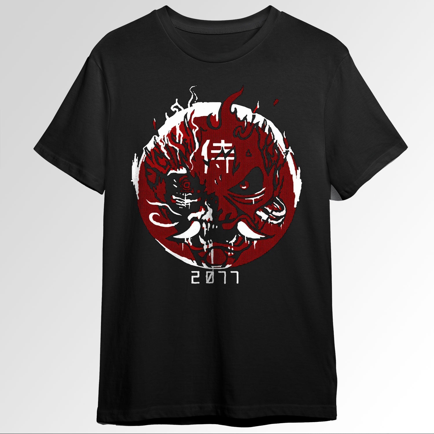 Japanese Samurai Cyberpunk Clan Logo Vaporwa 80662600
