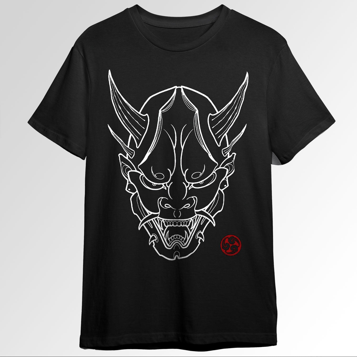 Japanese Samurai Hannya Demon Mask Cyberpunk 93330105