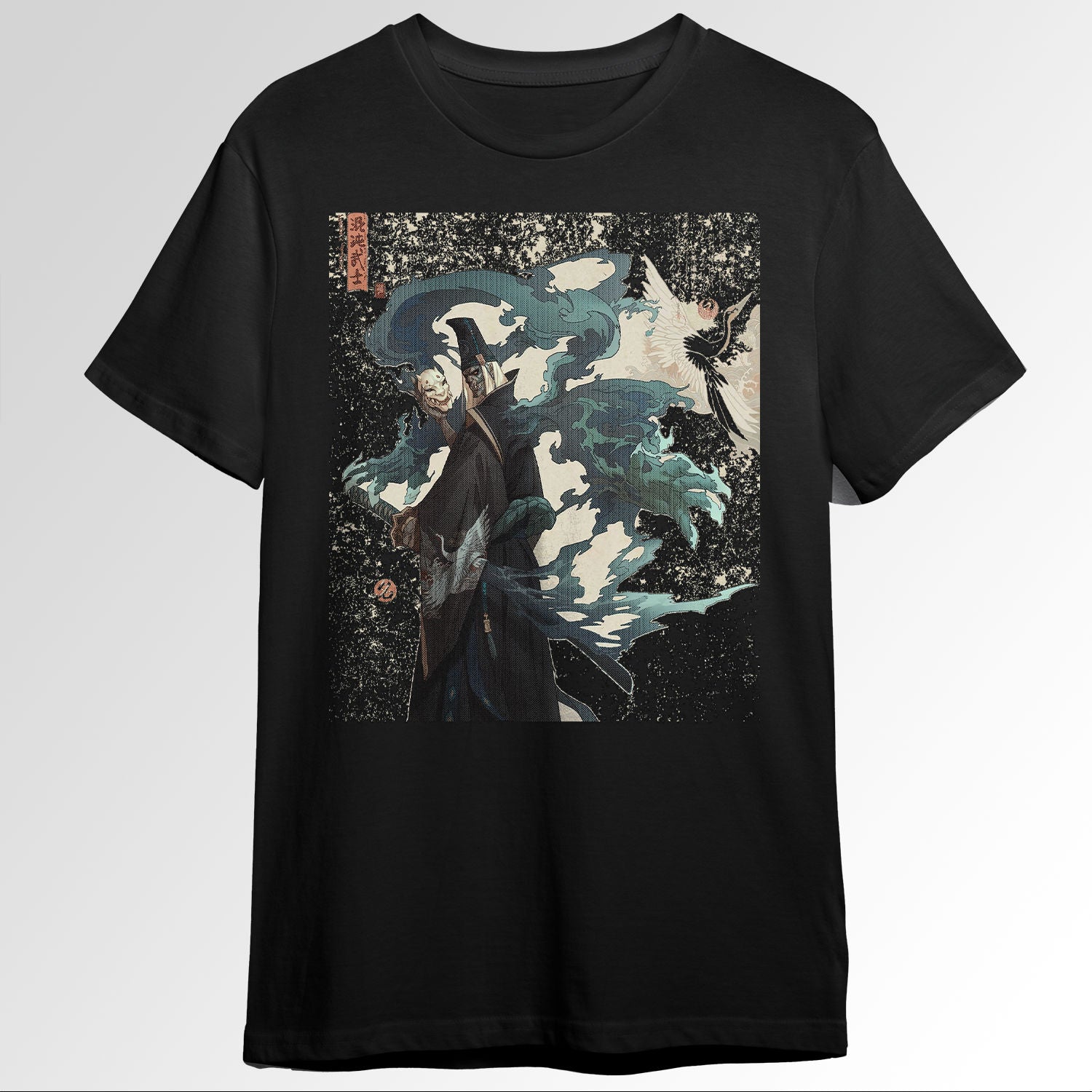Japanese Yokai Samurai Ukiyo e Traditional Wck Ar0889