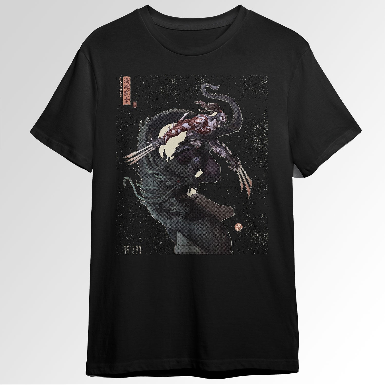 Japanese Yokai Warrior Ukiyo e Traditional Wck Ar0899