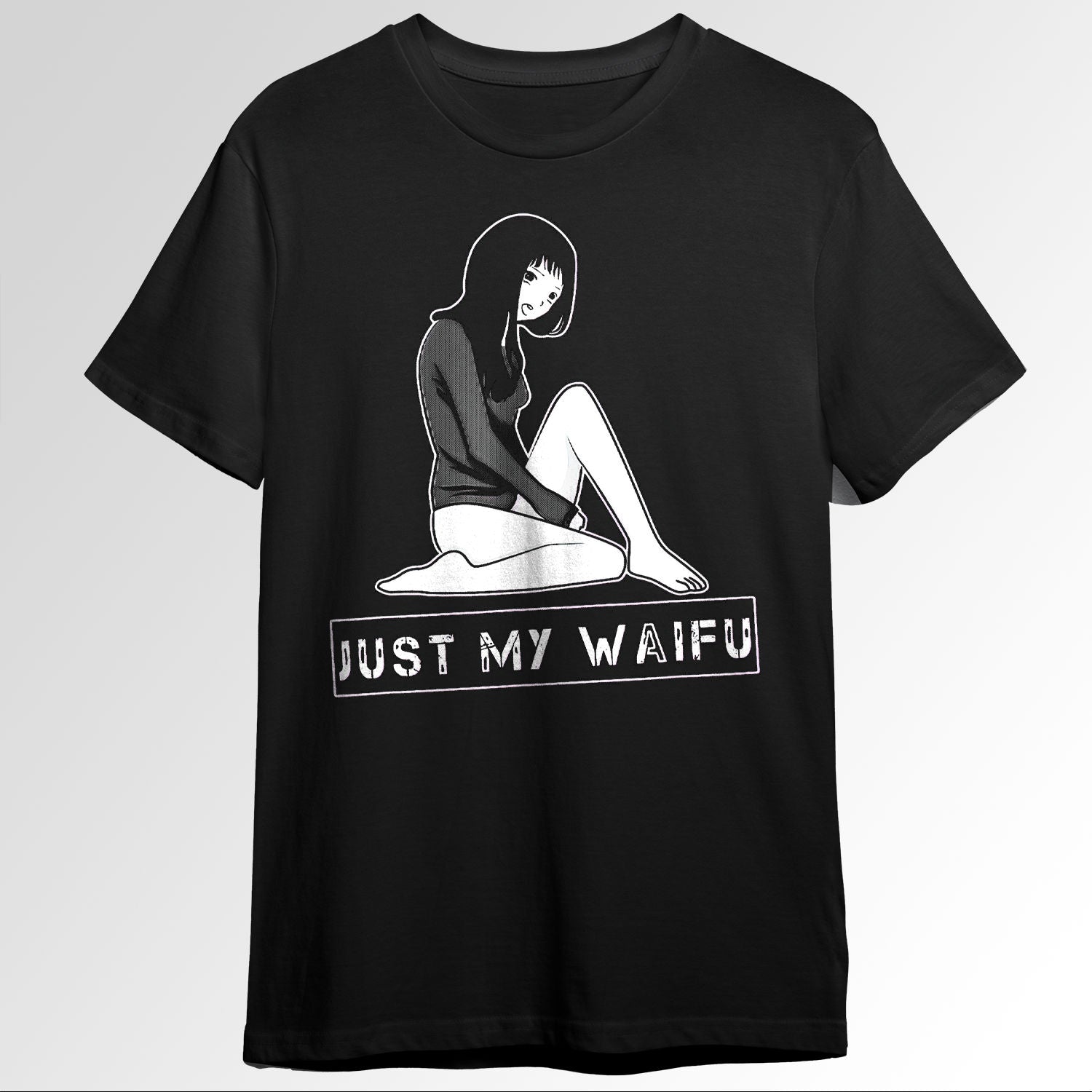 Just My Waifu Shirt Anime Japanese Otaku Man 77290360