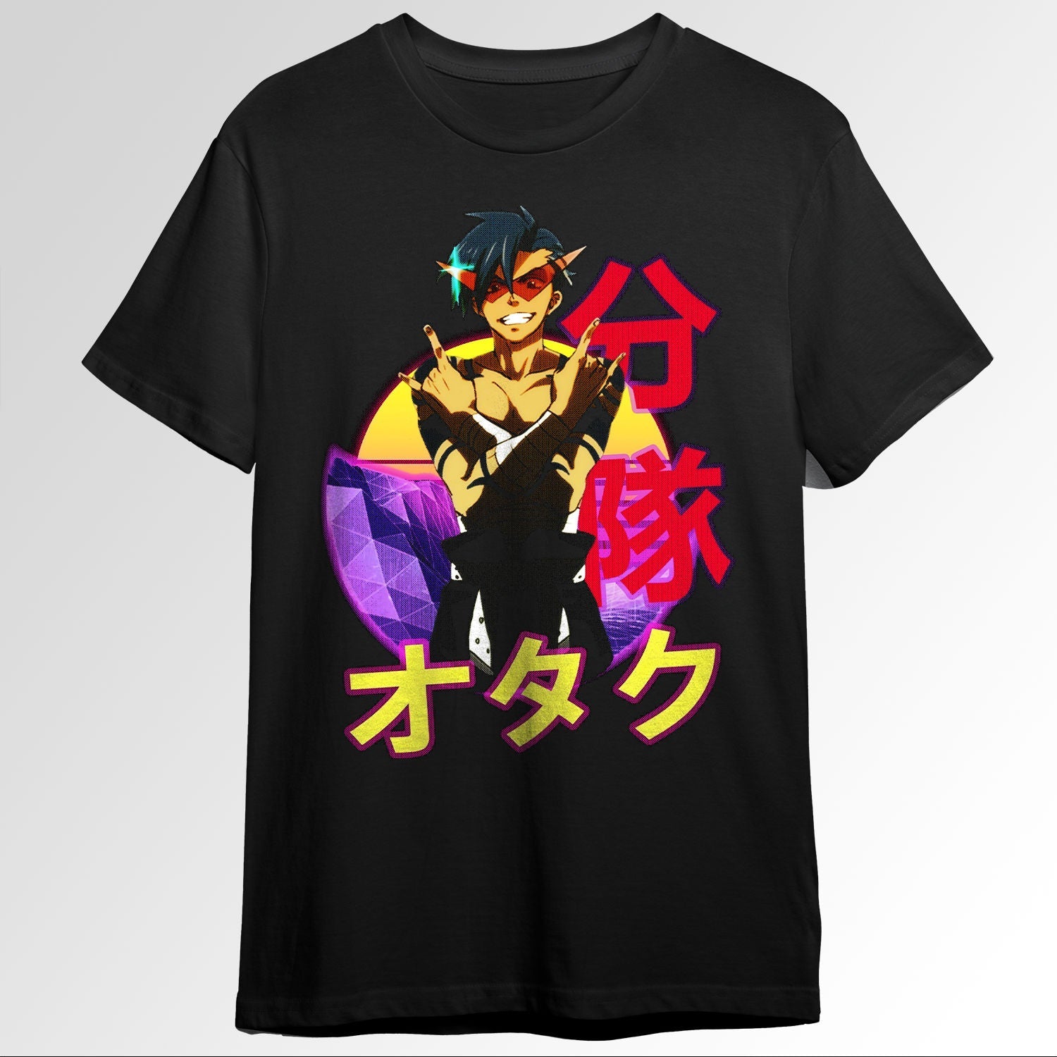 Kamina Tengen Toppa Gurren Lagann Retro Suns102935360