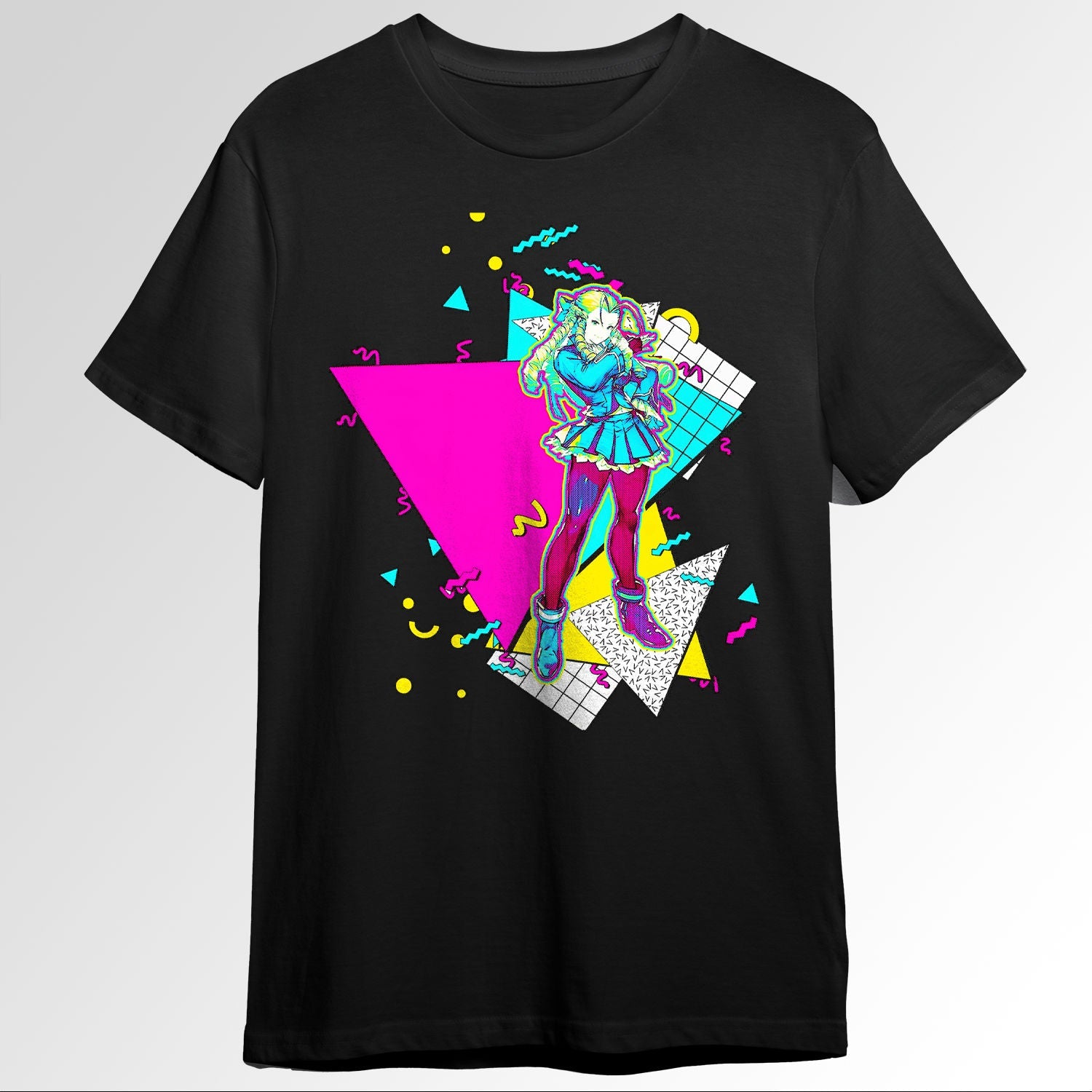 Karin Street Fighter 90s graphic design 118911383