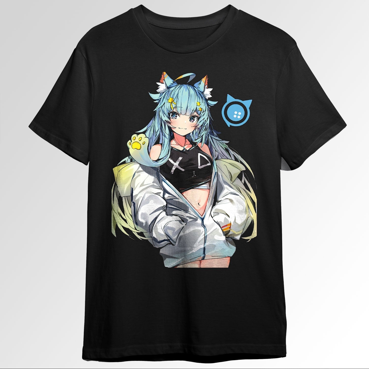 Kawaii Anime Girl Neko Catgirl Egirl Gamer Wming 0835