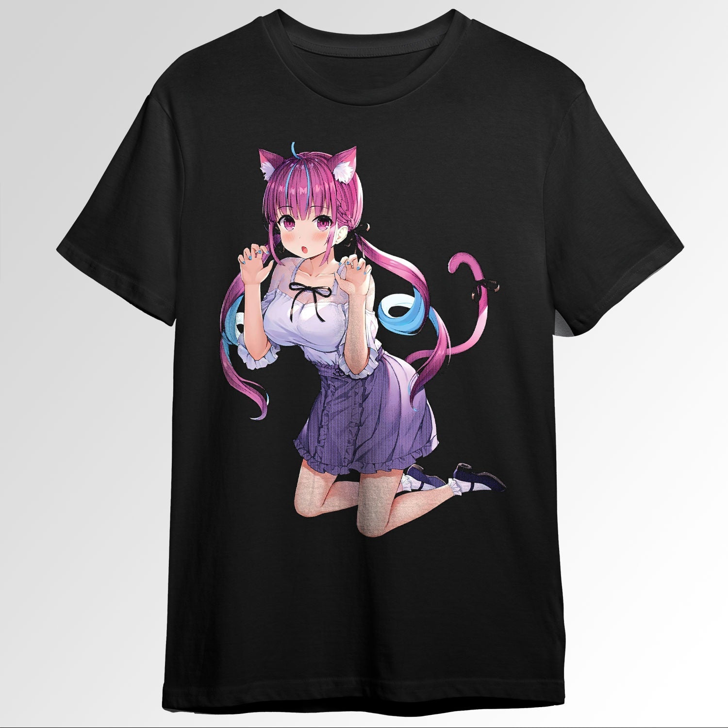 Kawaii Anime Neko Catgirl Pastel Waifu Anime 73025636